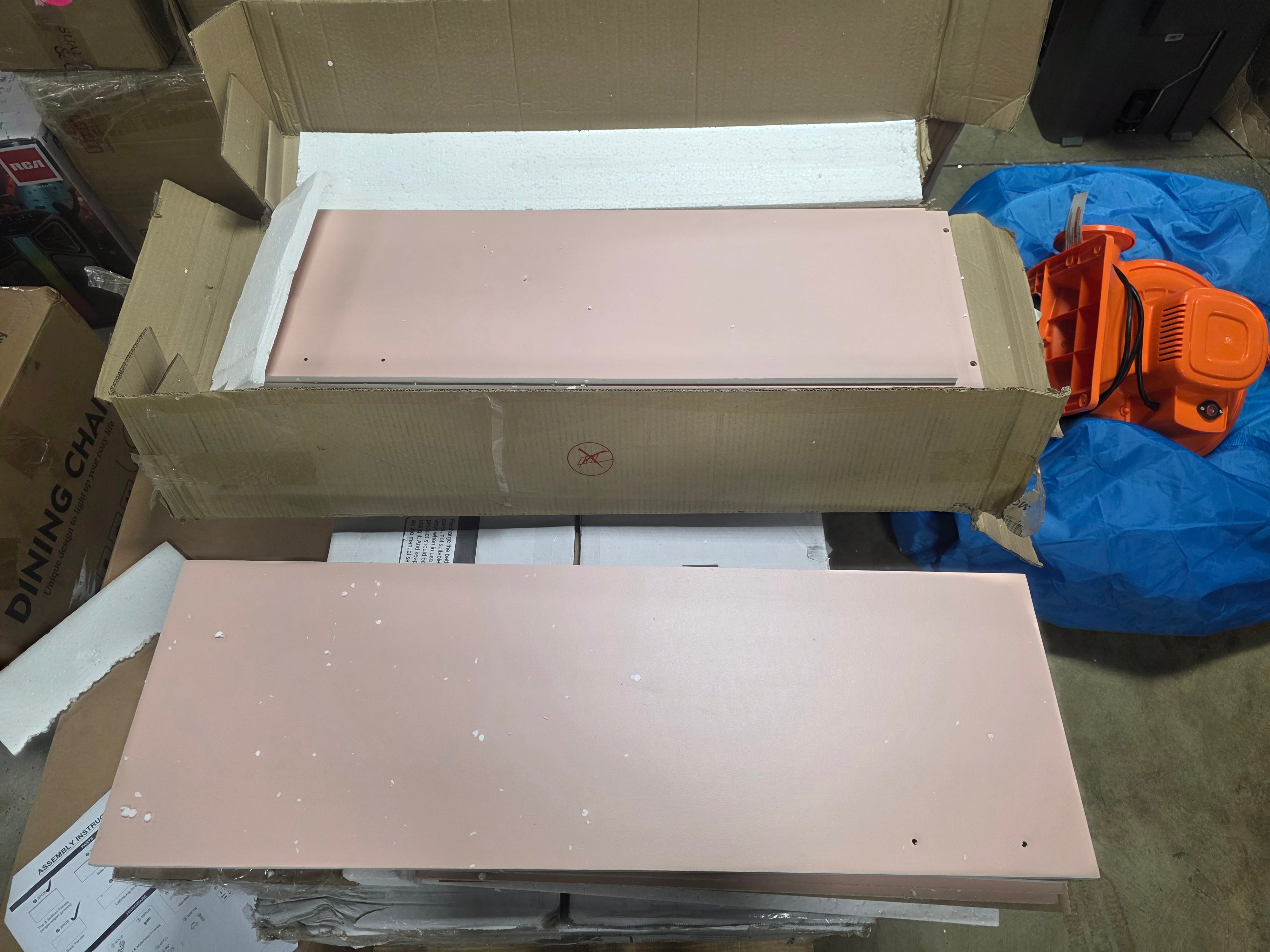 Quincy Stackable Engineered Wood 3-Shelf Modern Modular Cabinet Bookcase