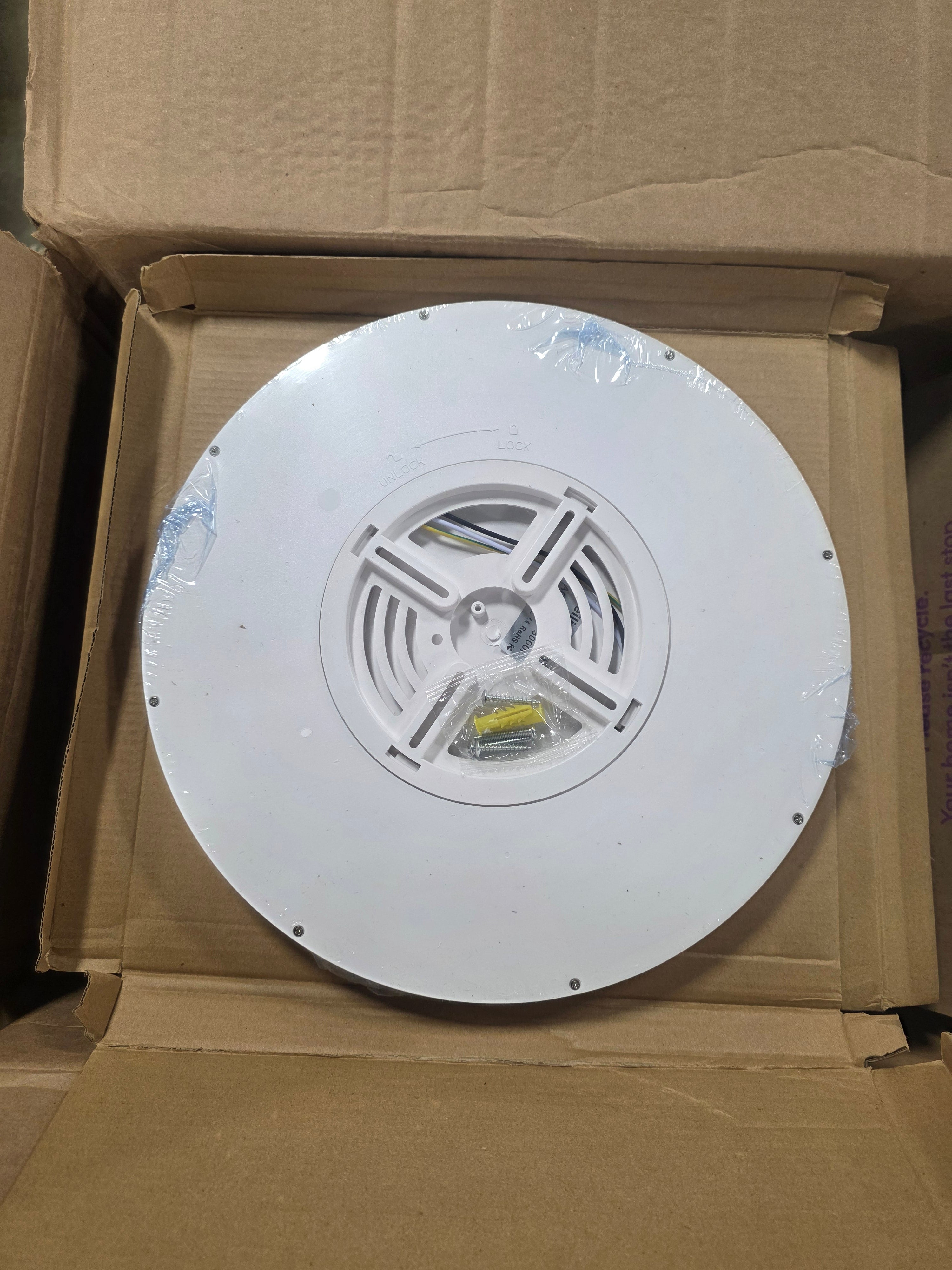 Deontee Acrylic LED Flush Mount - Set of 6