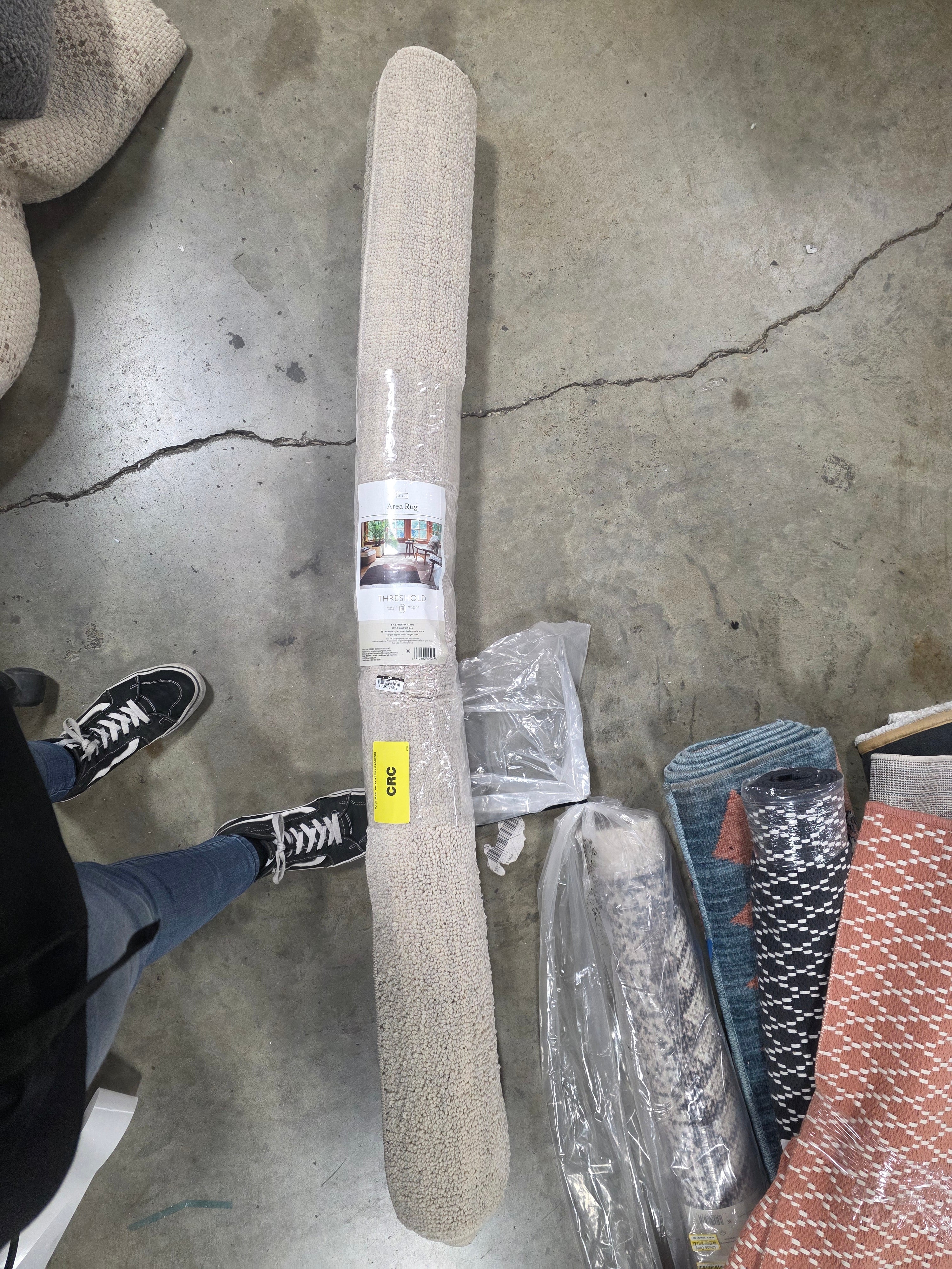 Abstract Geometric Area Rug - 5'x7'