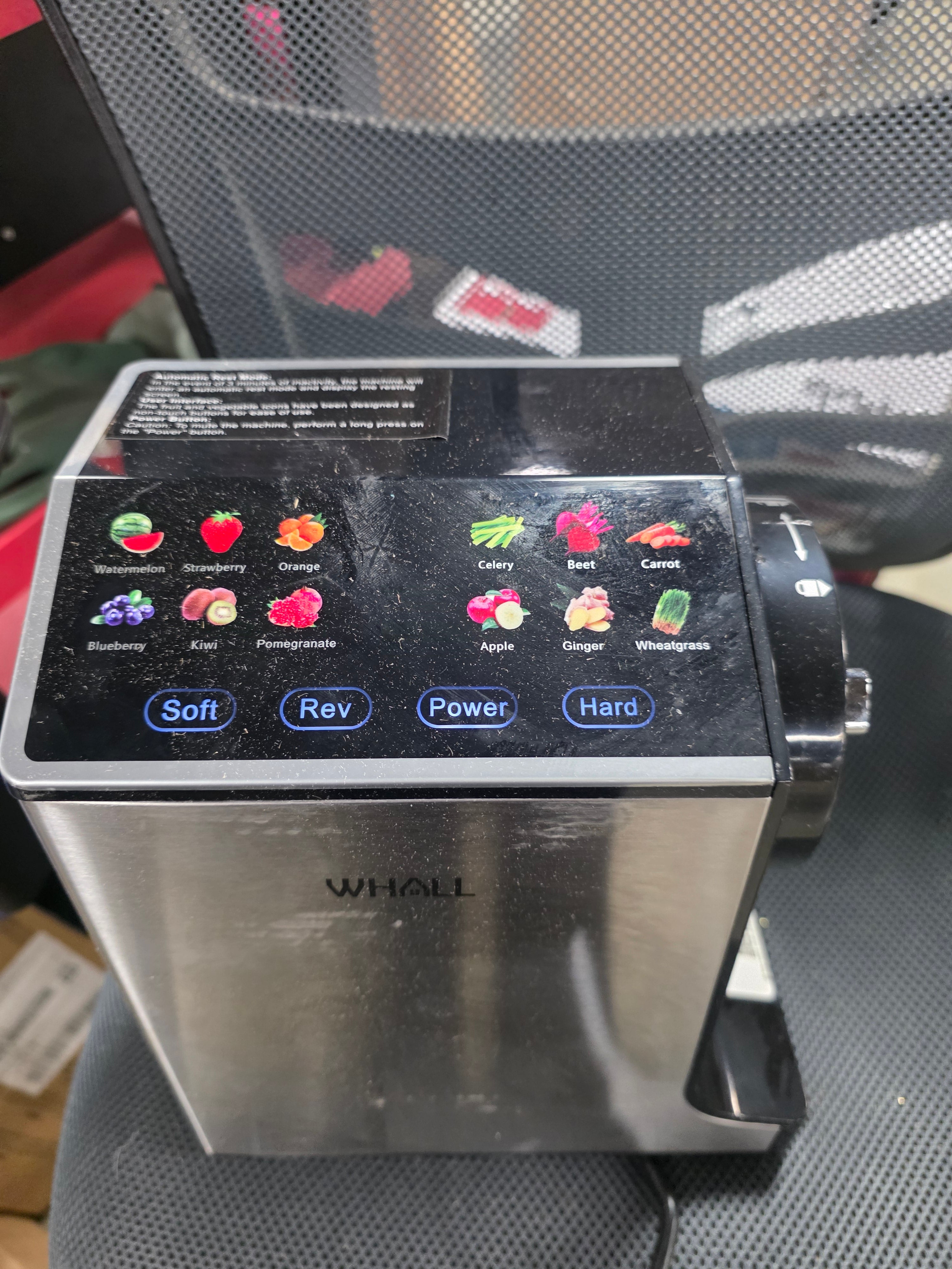 Juicer Machines, Cold Press Juicer Touch-Screen, Masticating Juicer Vegetable and Fruit