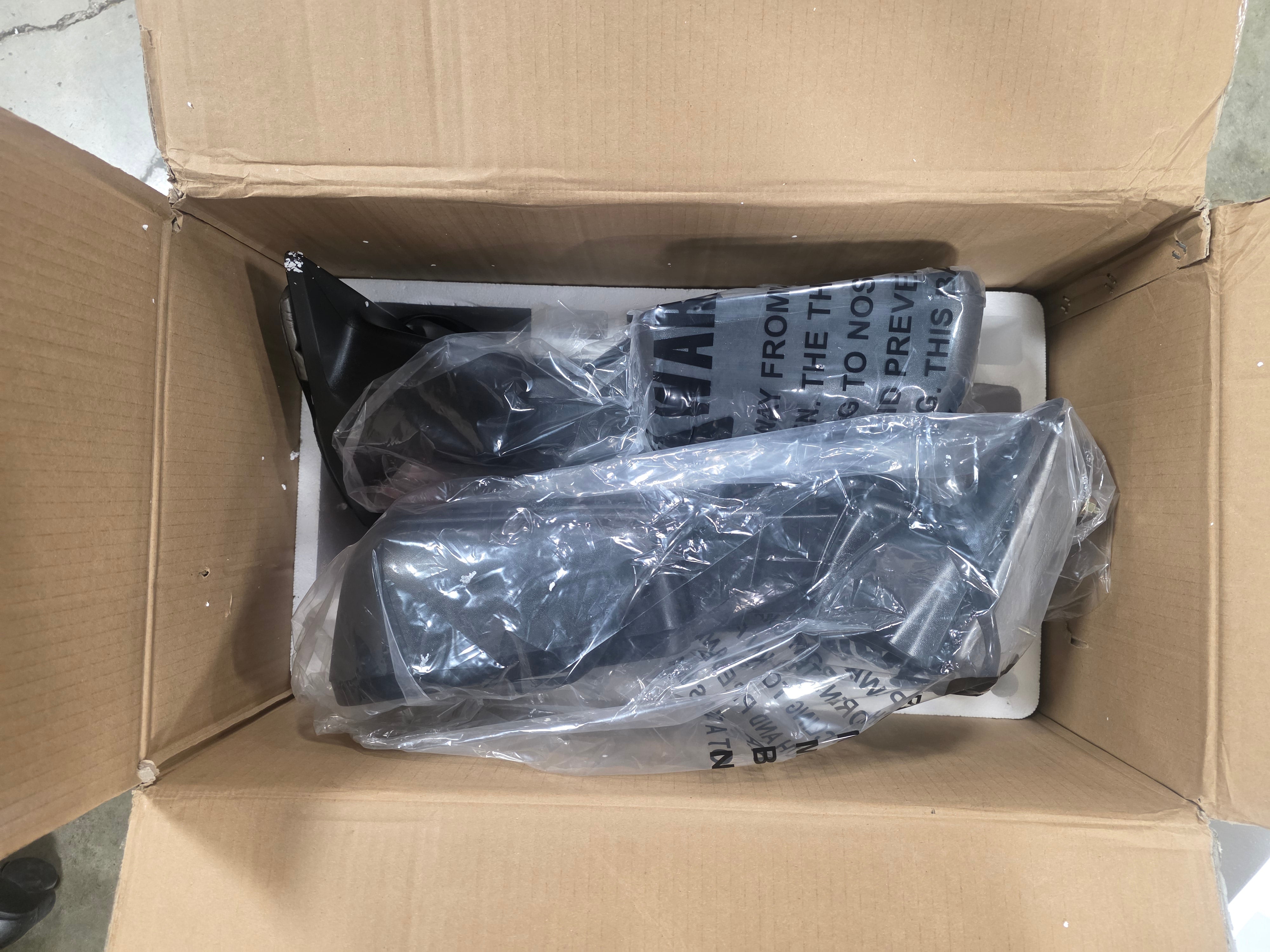 YTowing Mirrors compatible for 2008-2016 Ford F250 F350 F450 F550 Super Duty Tow Mirrors Power Heated with Amber Turn Signal Light Side Mirrors