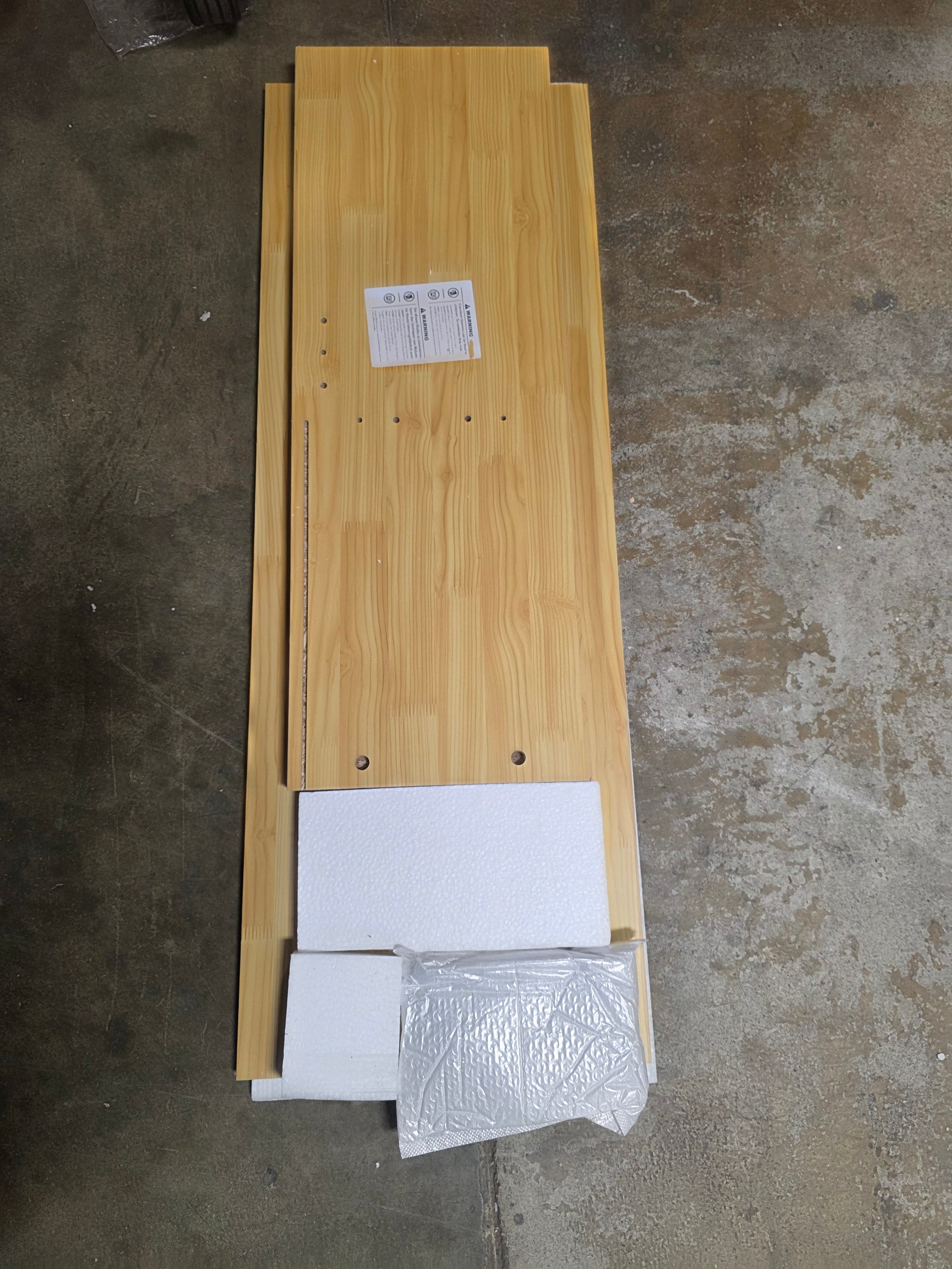 Computer Desktop Bookcase Countertop Storage Organizer with 4 Cubbies