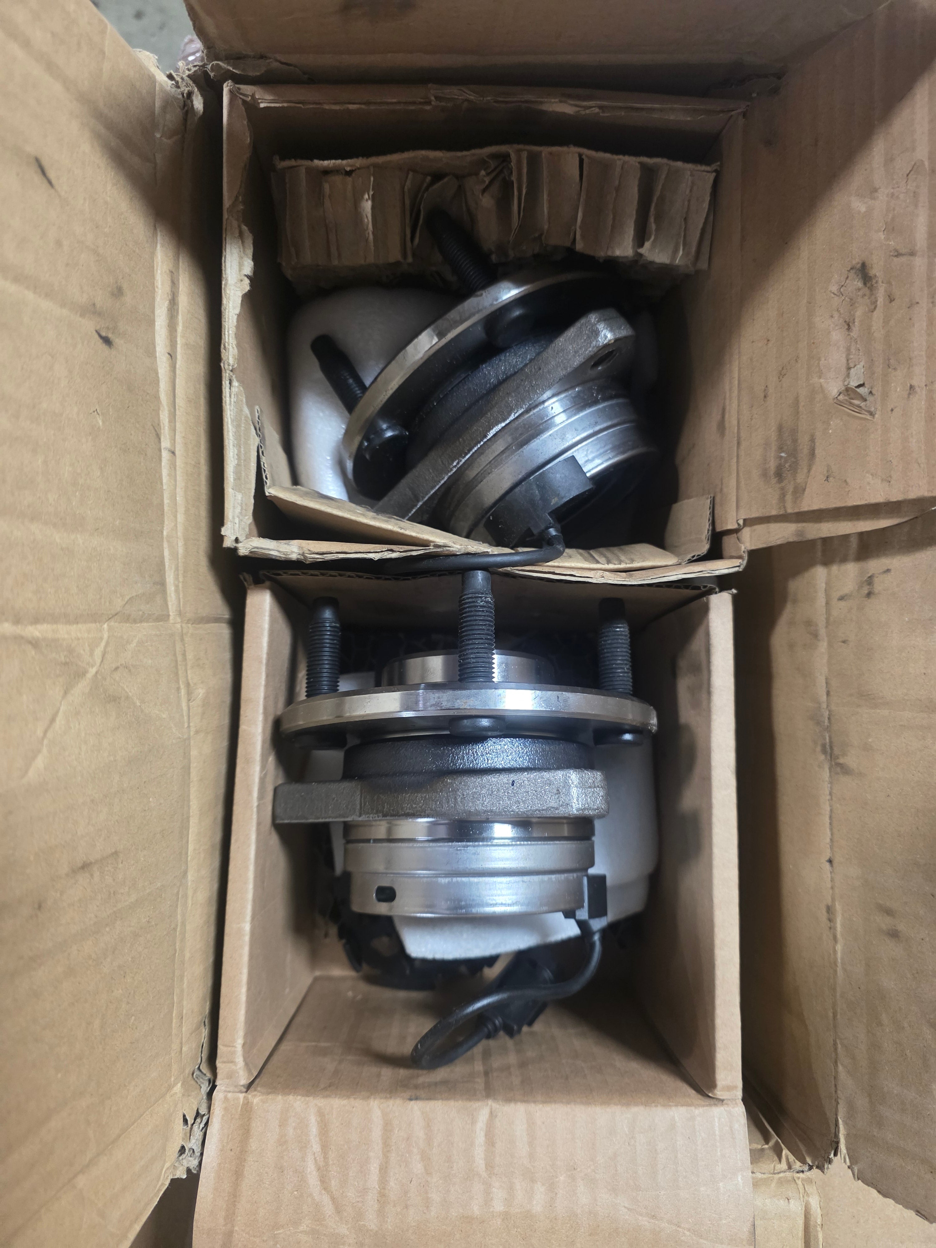 Front Wheel Hub Bearing WHB-513204, 22701516 for Chevrolet Cobalt Saturn Ion Pontiac G5 Pursuit with 4 Lug Wheels 4-Wheel ABS