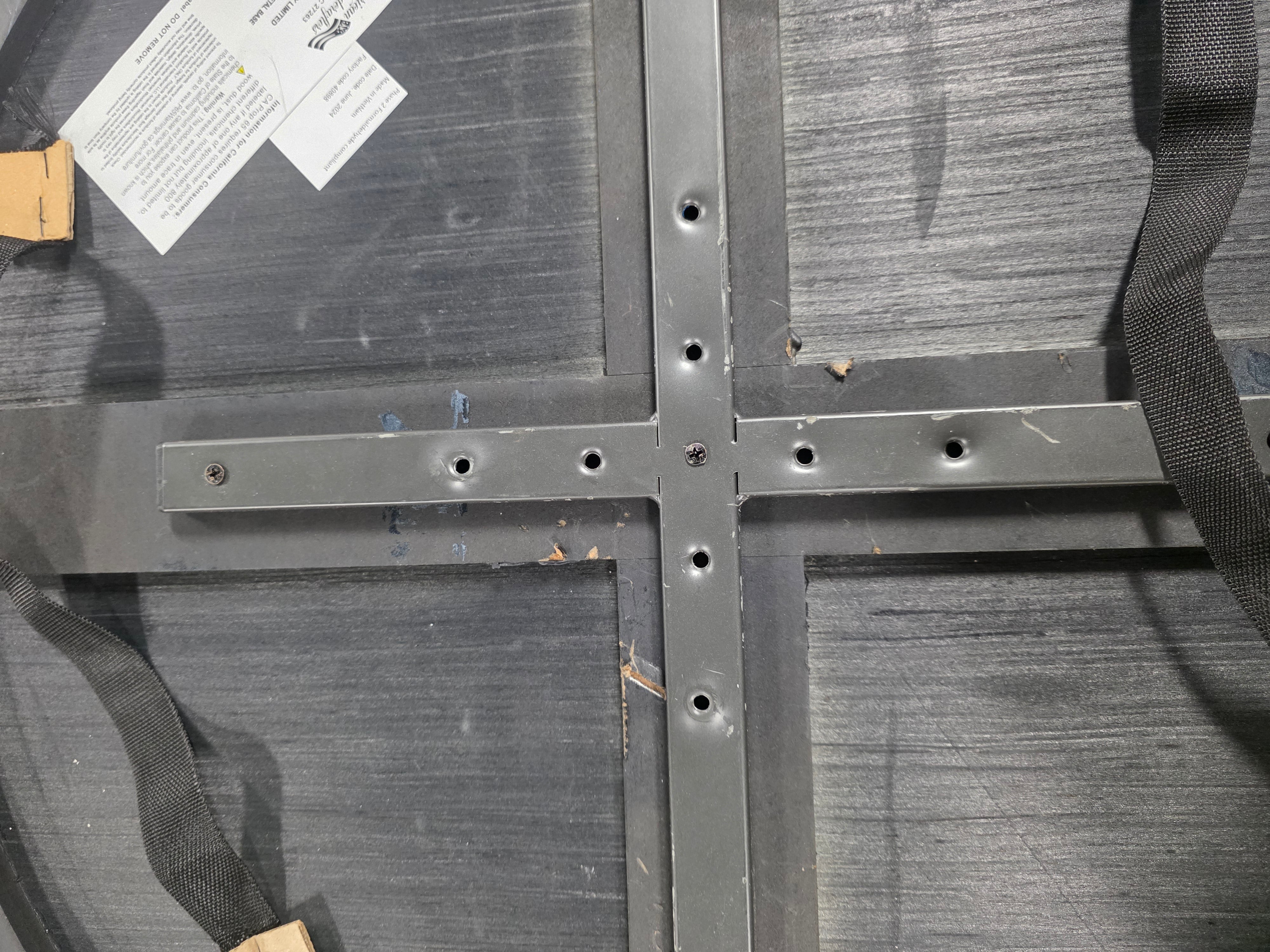 Deanna Round Metal Base Dining Table