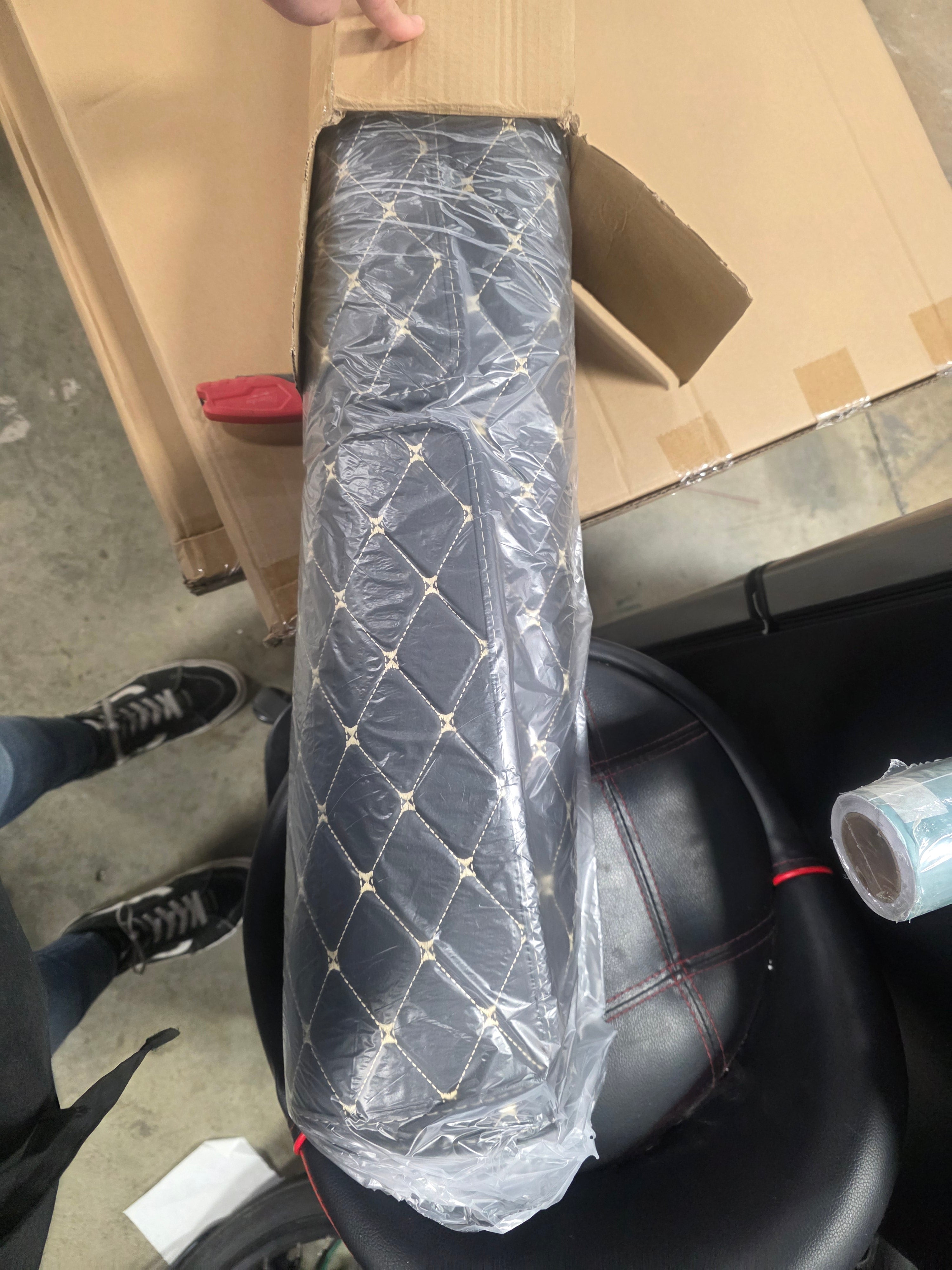 Cargo Mat & Backrest Mat Compatible Honda CRV CR-V - Leather Trunk Liner Back Seat Cover Protector