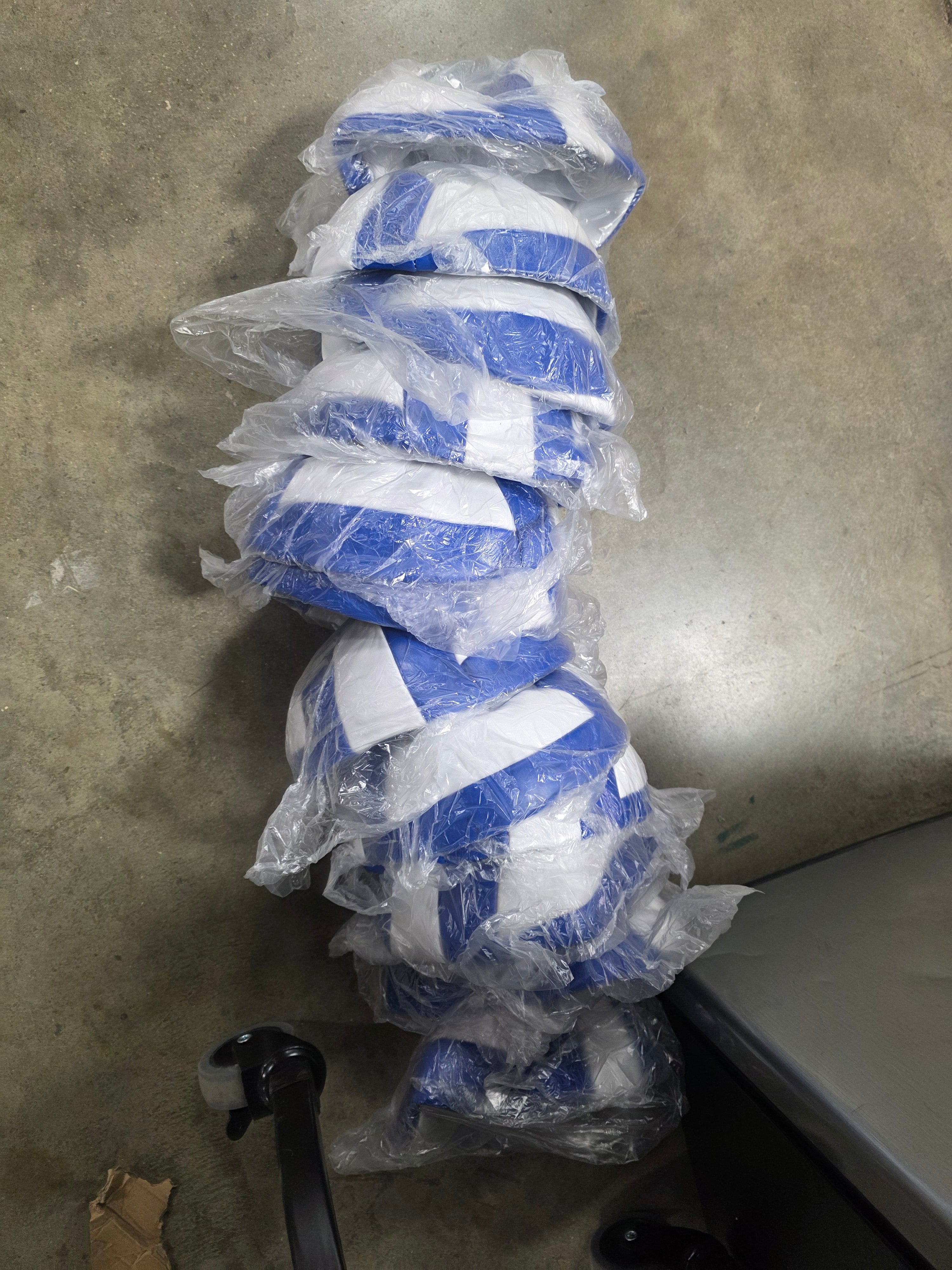 12 Pcs Official Volleyballs Bulk Soft Recreational Volleyballs with Pump Regulation