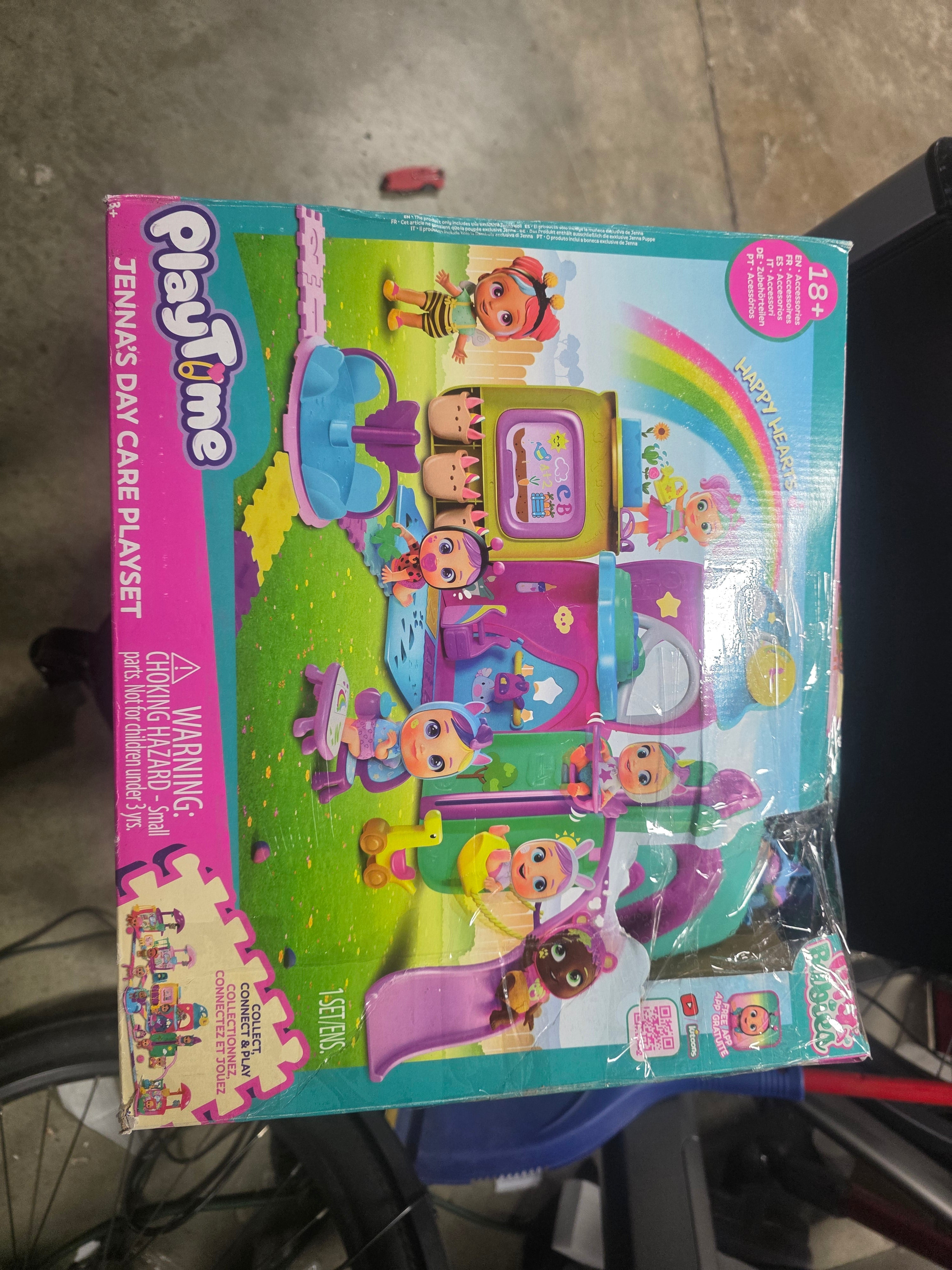 Cry Babies PlayTime Jenna's Day Care Playset
