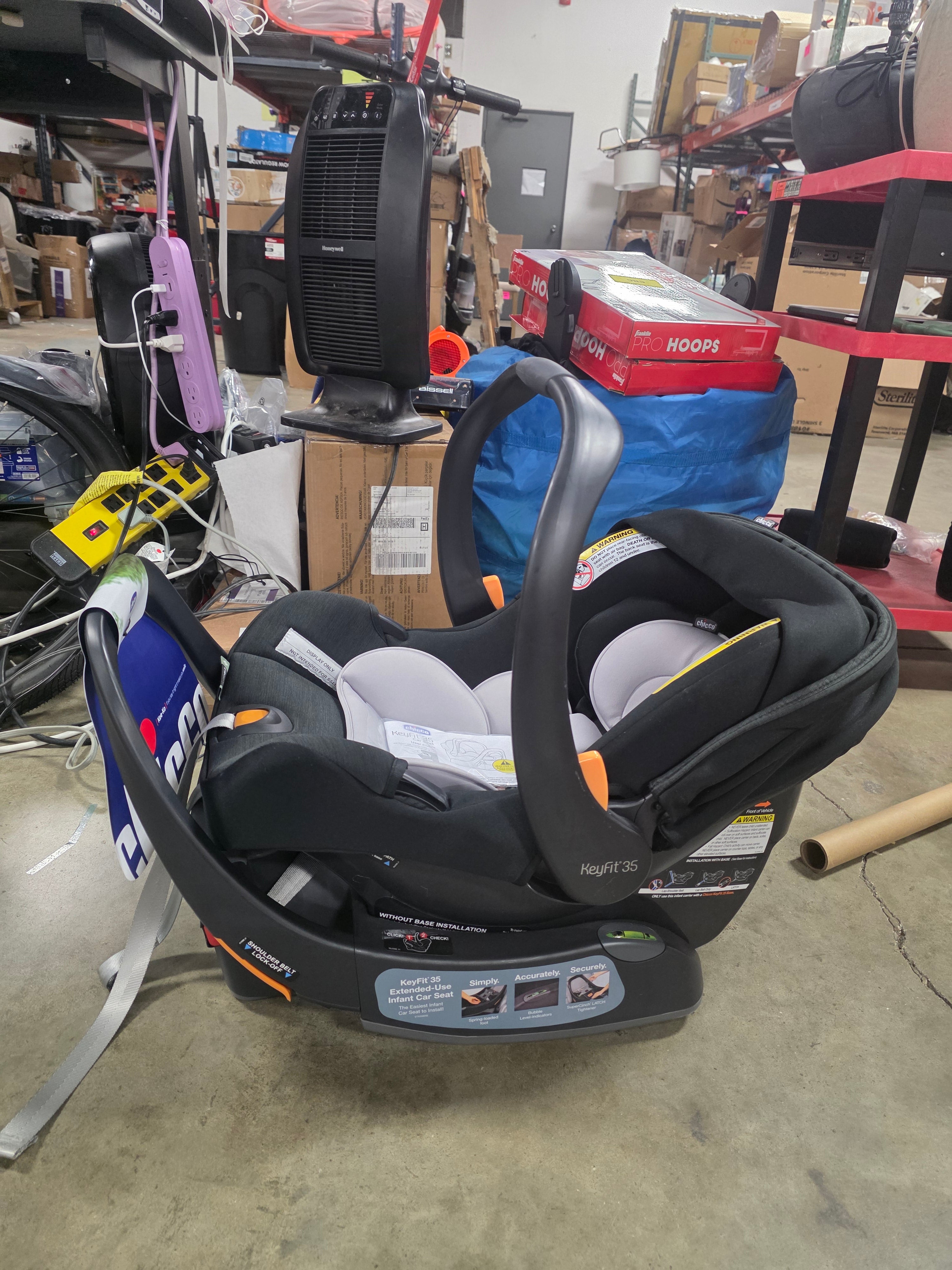 KeyFit Max ClearTex Infant Car Seat
