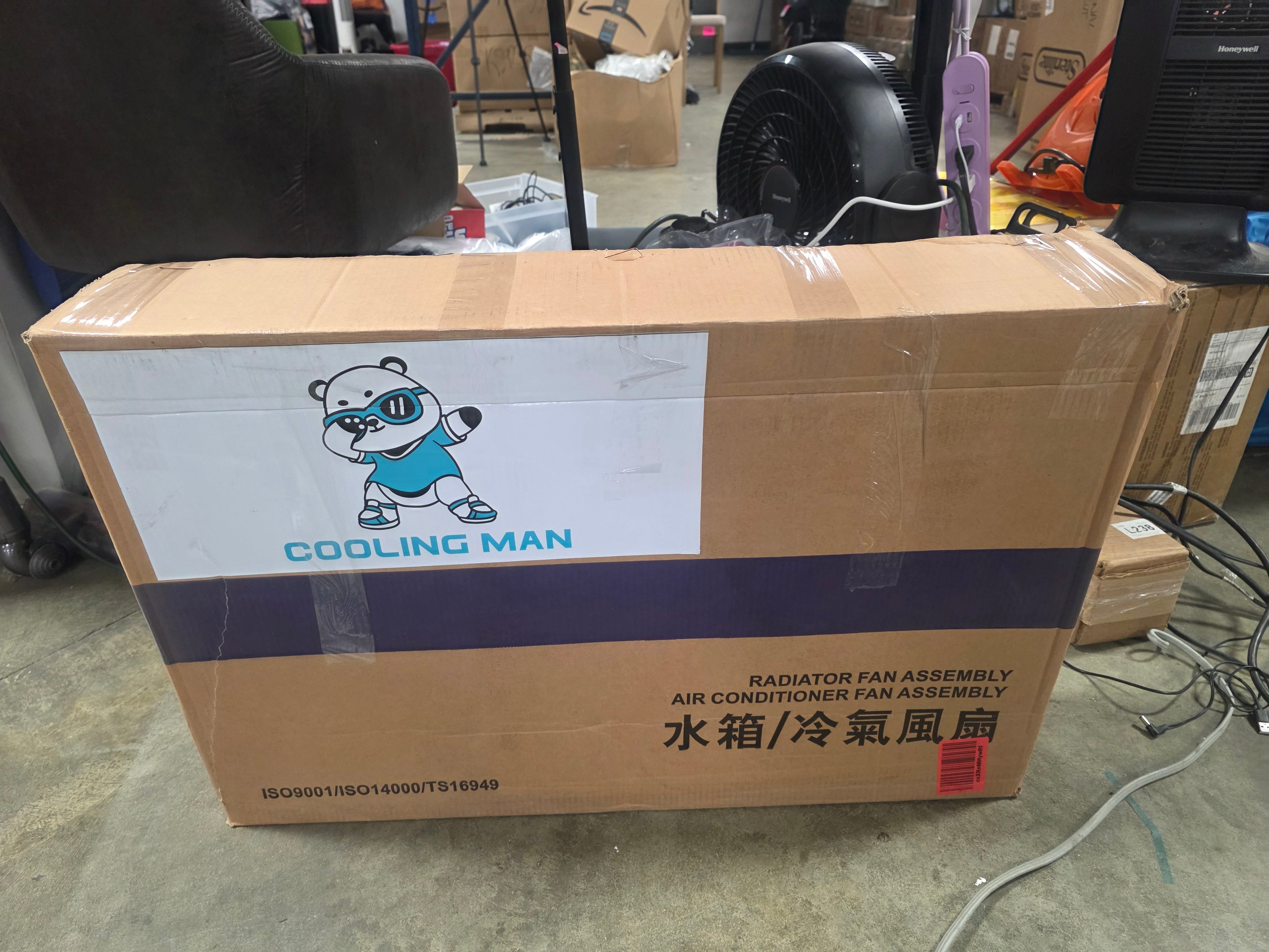 Engine Radiator Cooling Fan Assembly Compatible with Select Jeep Models - KL Series Cherokee