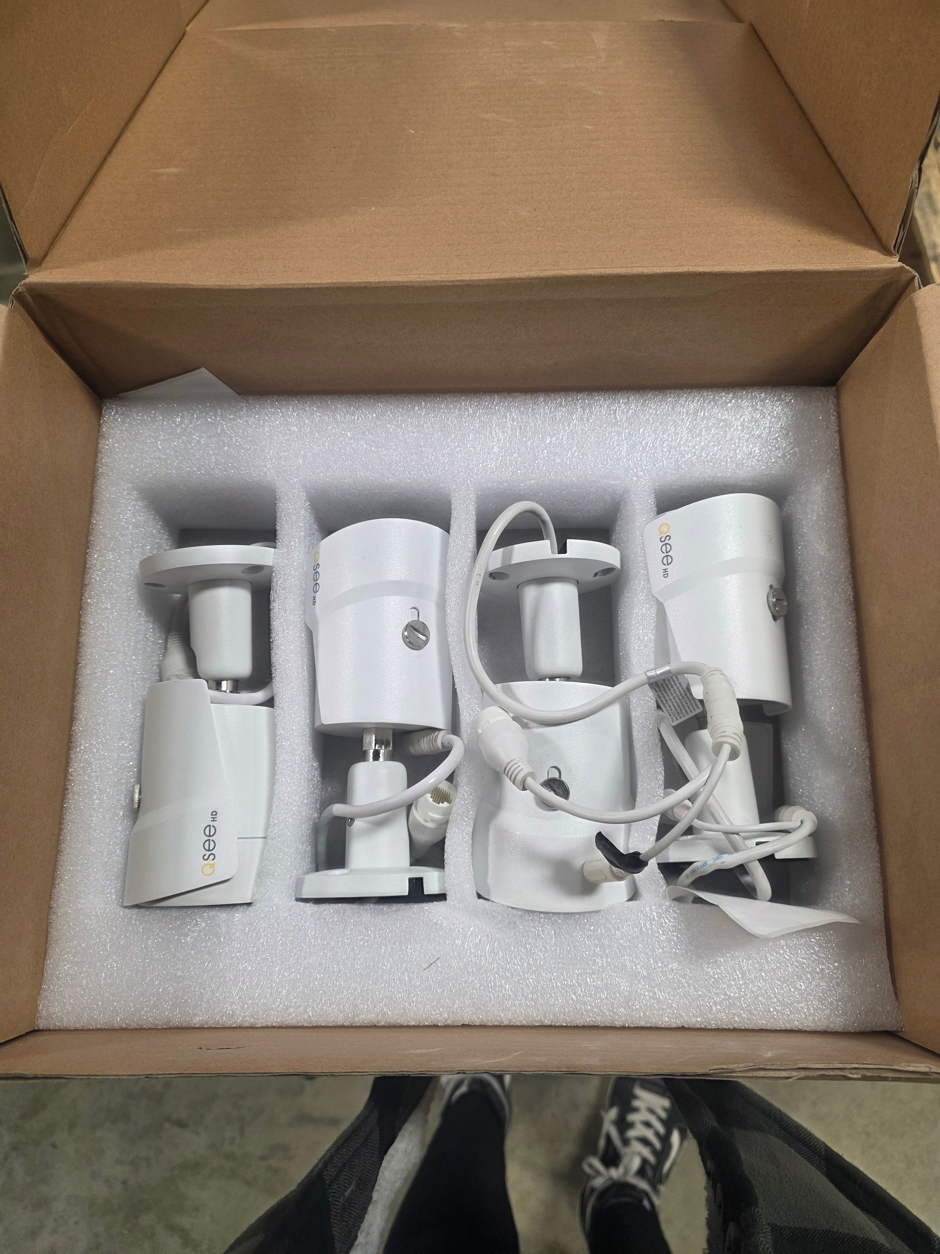 Outdoor/indoor Bullet IP Security Cameras 4x