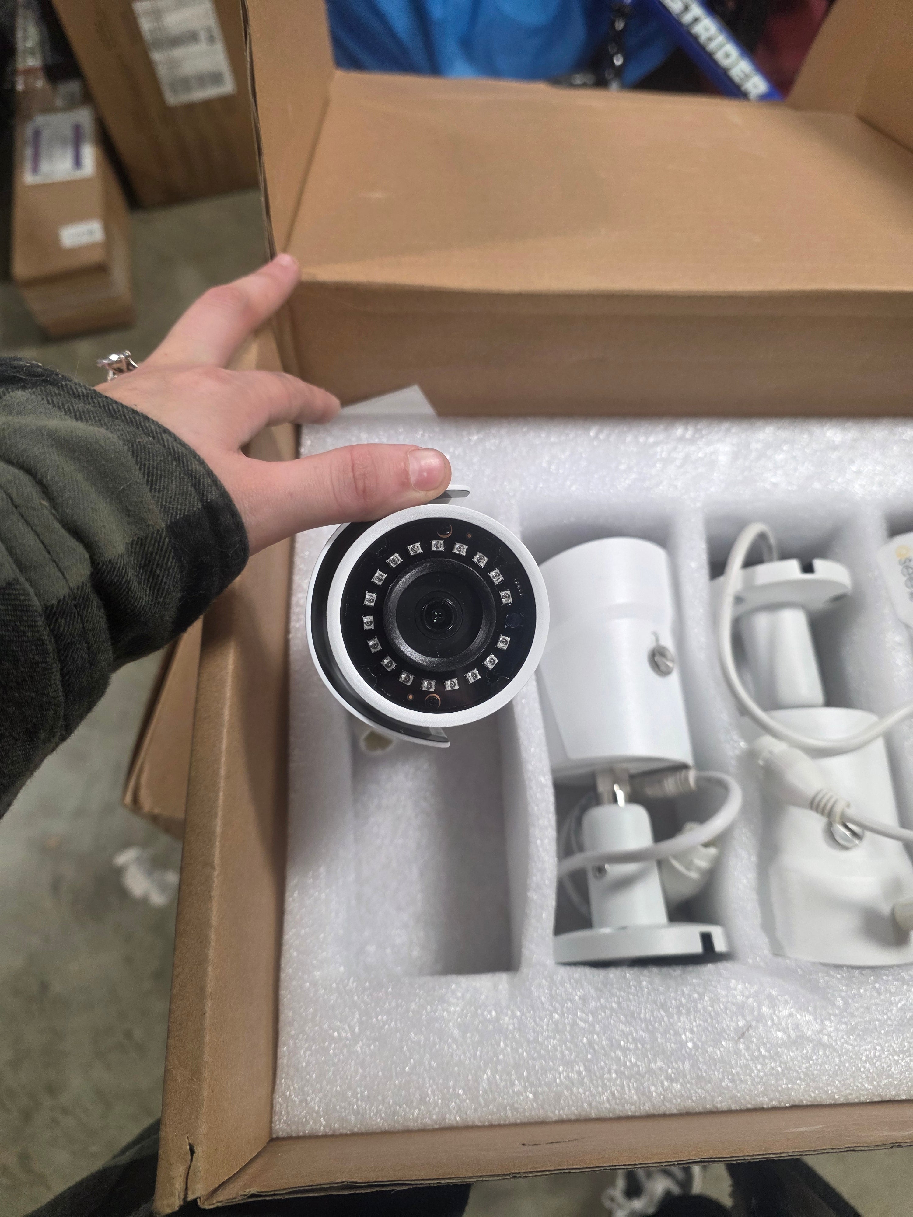 Outdoor/indoor Bullet IP Security Cameras 4x