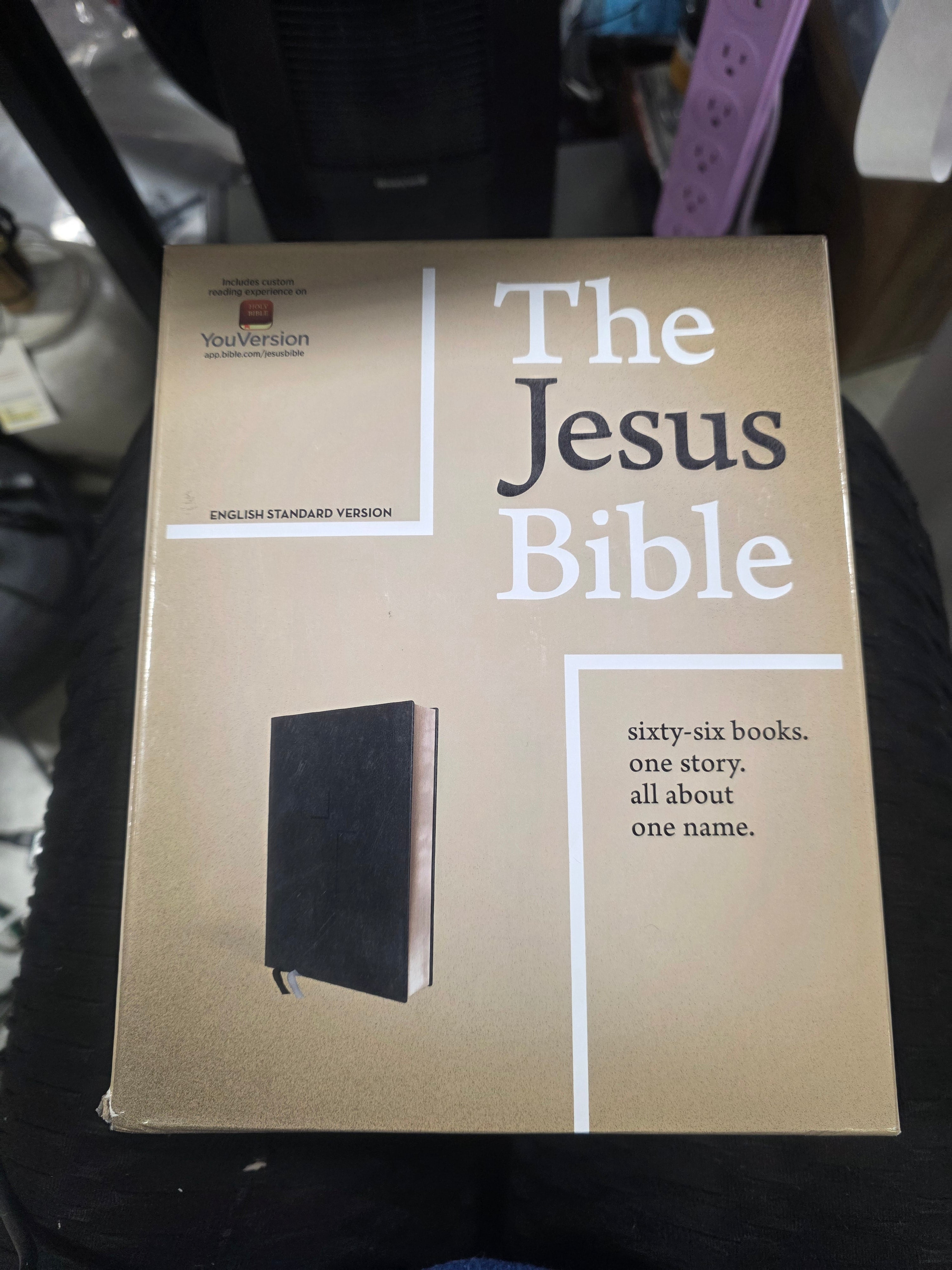 ESV Edition, Leathersoft, Black