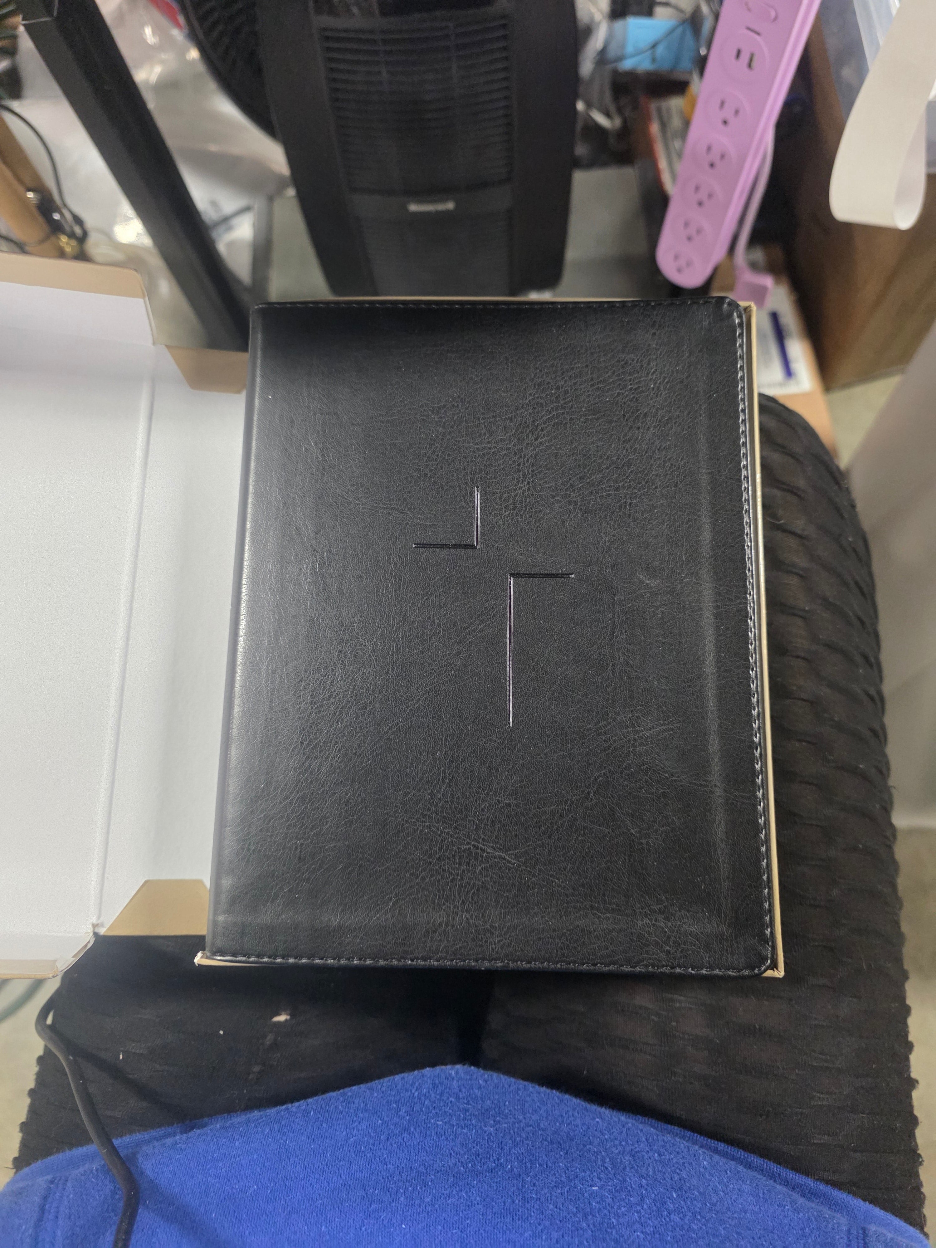 ESV Edition, Leathersoft, Black