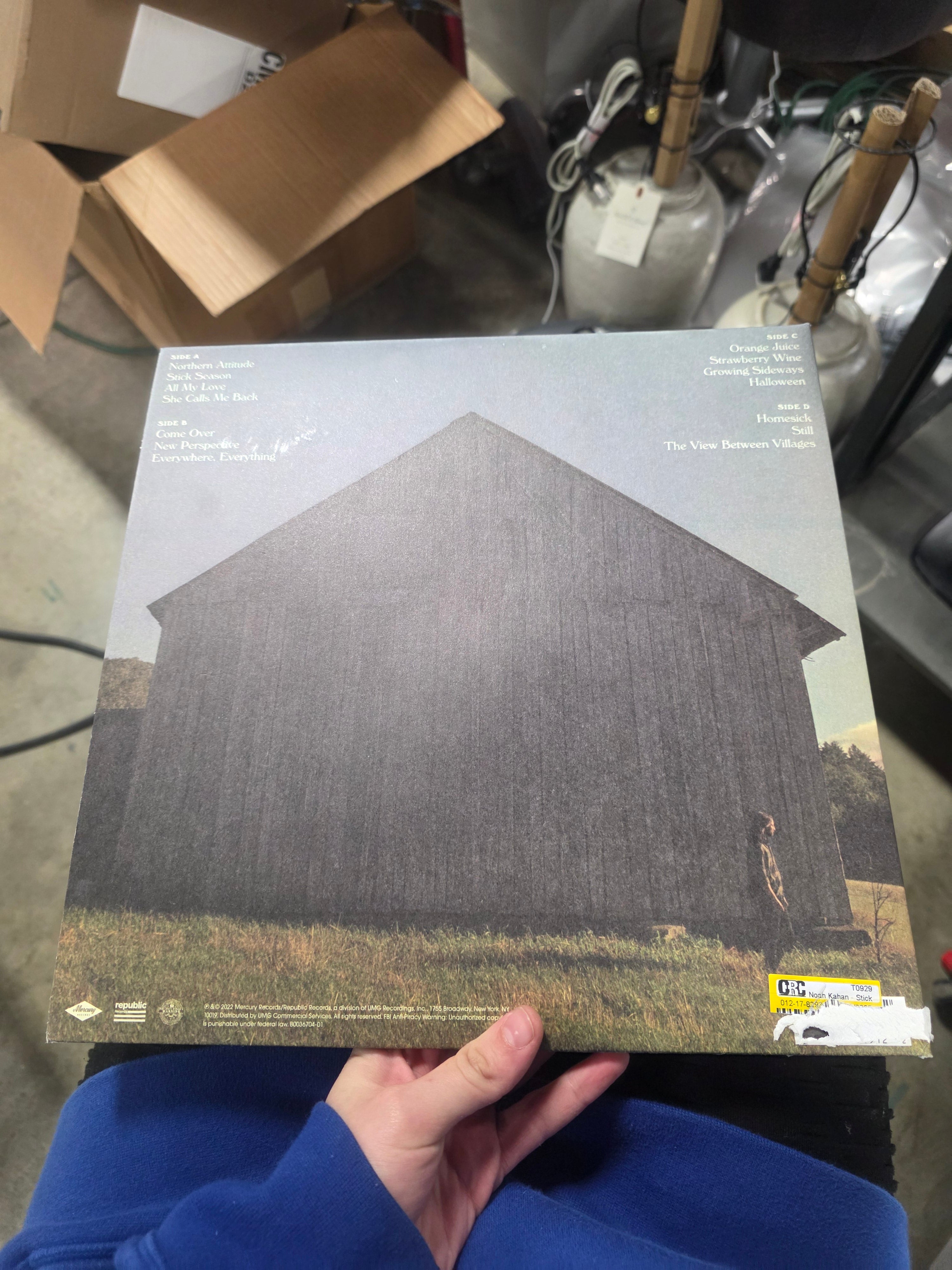 Stick Season Vinyl (Standard Black)