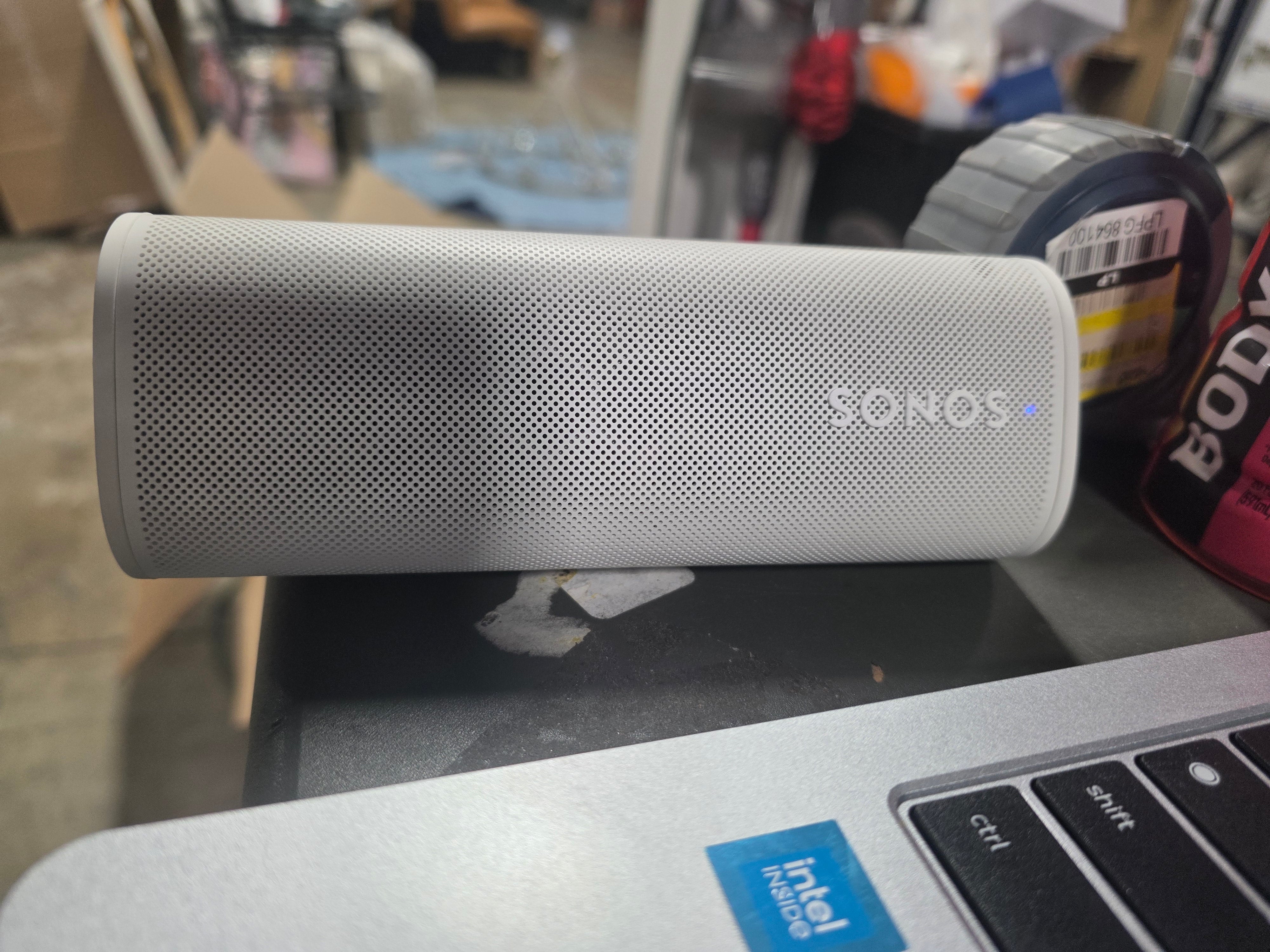 Roam 2 Portable Smart Speaker with Waterproof and Dustproof Design (Each) - White