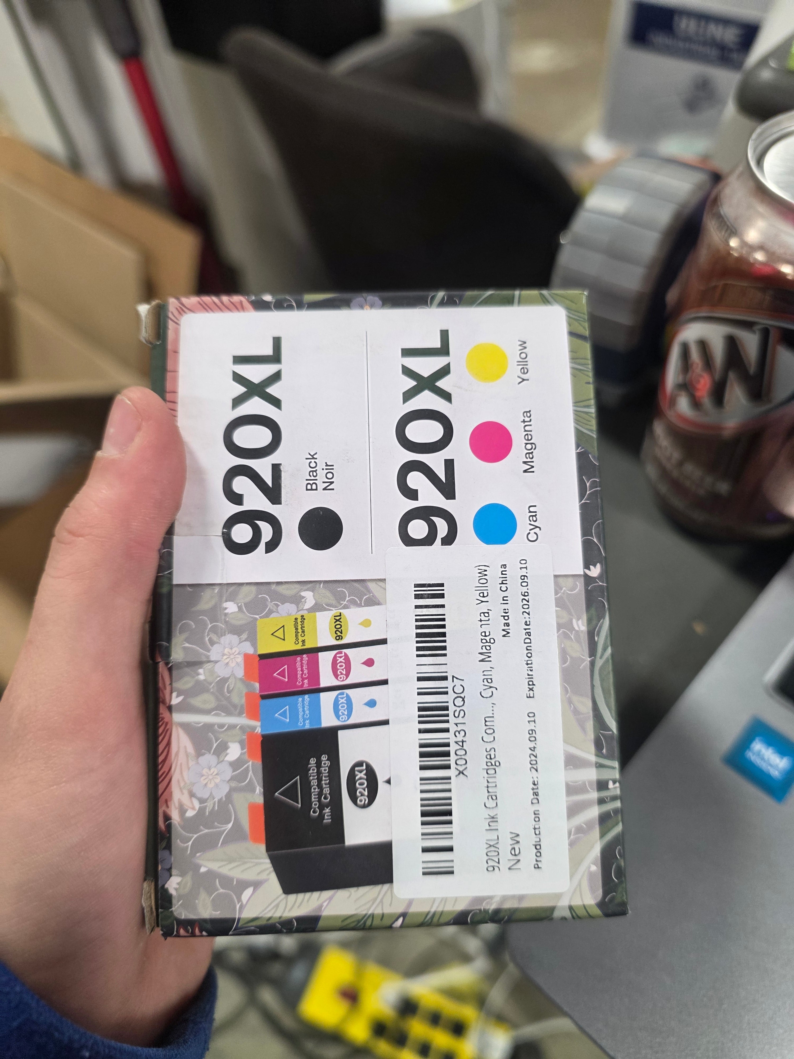 Ink Cartridges Combo Pack High-Yield Replacement for HP Ink Cartridges 4-Pack (Black, Cyan, Magenta, Yellow)