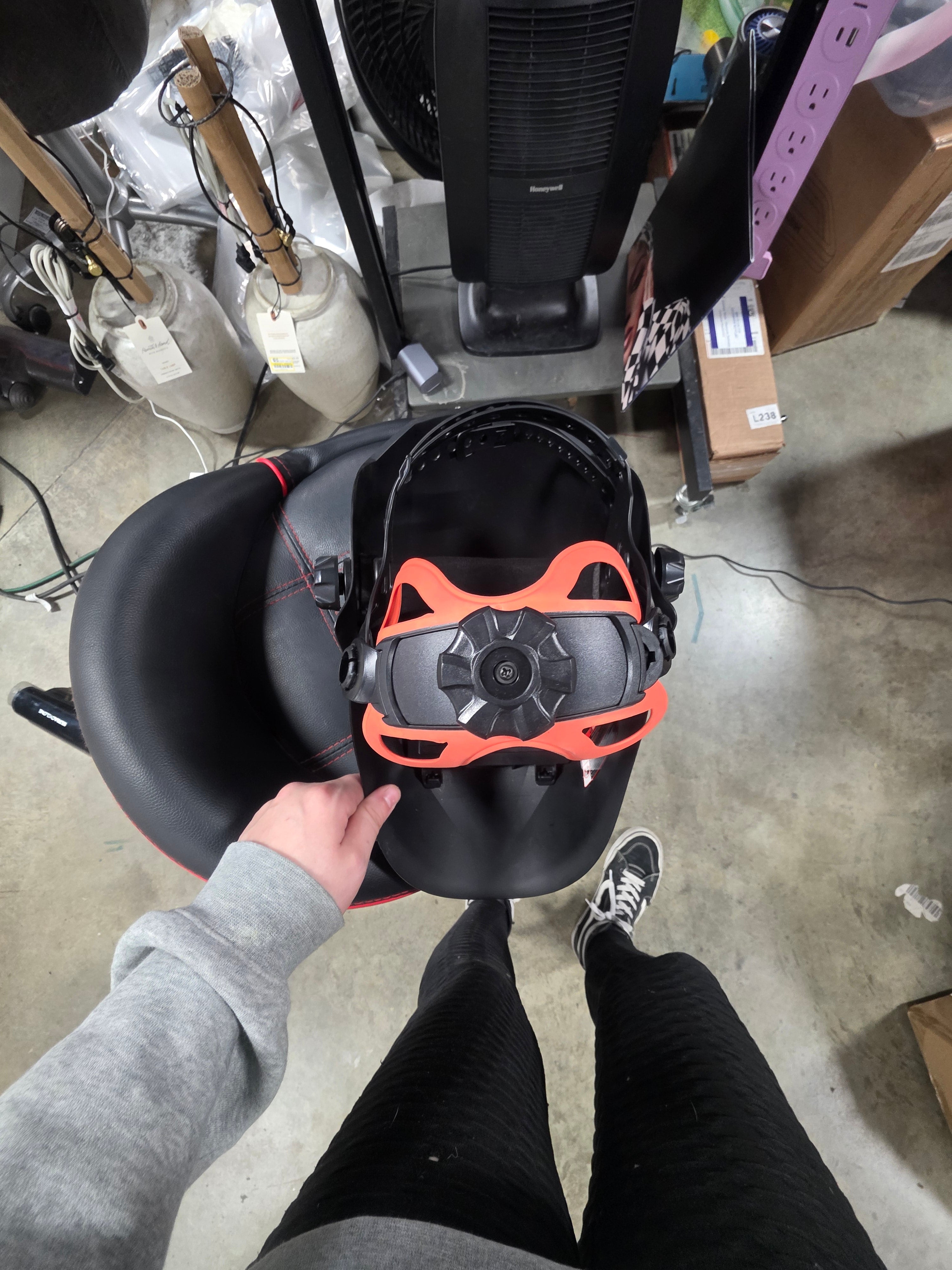 Large View Welding Helmet True Color Auto Darkening Solar Powered Welder Hood