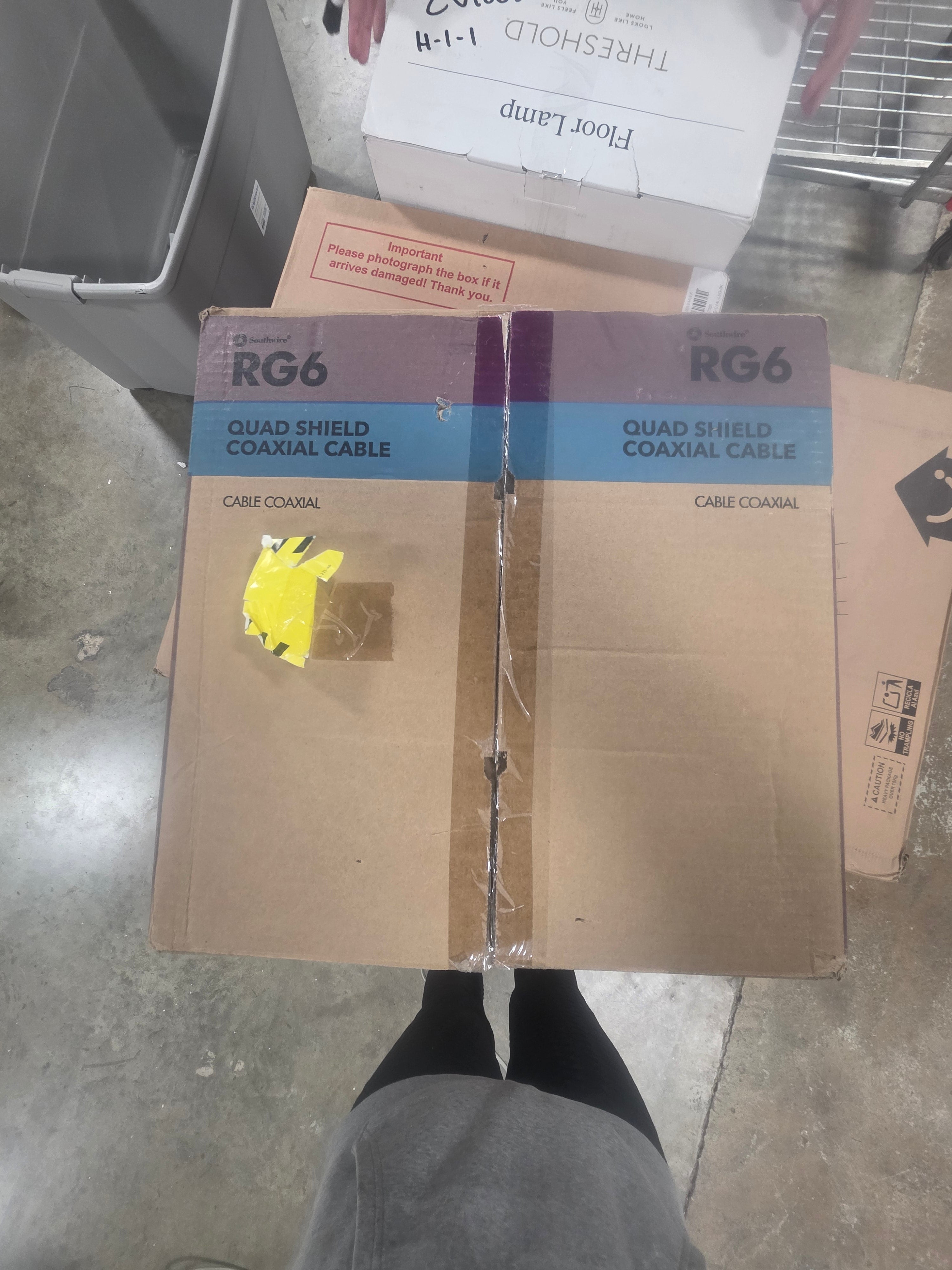 Quad Shield Black Cable