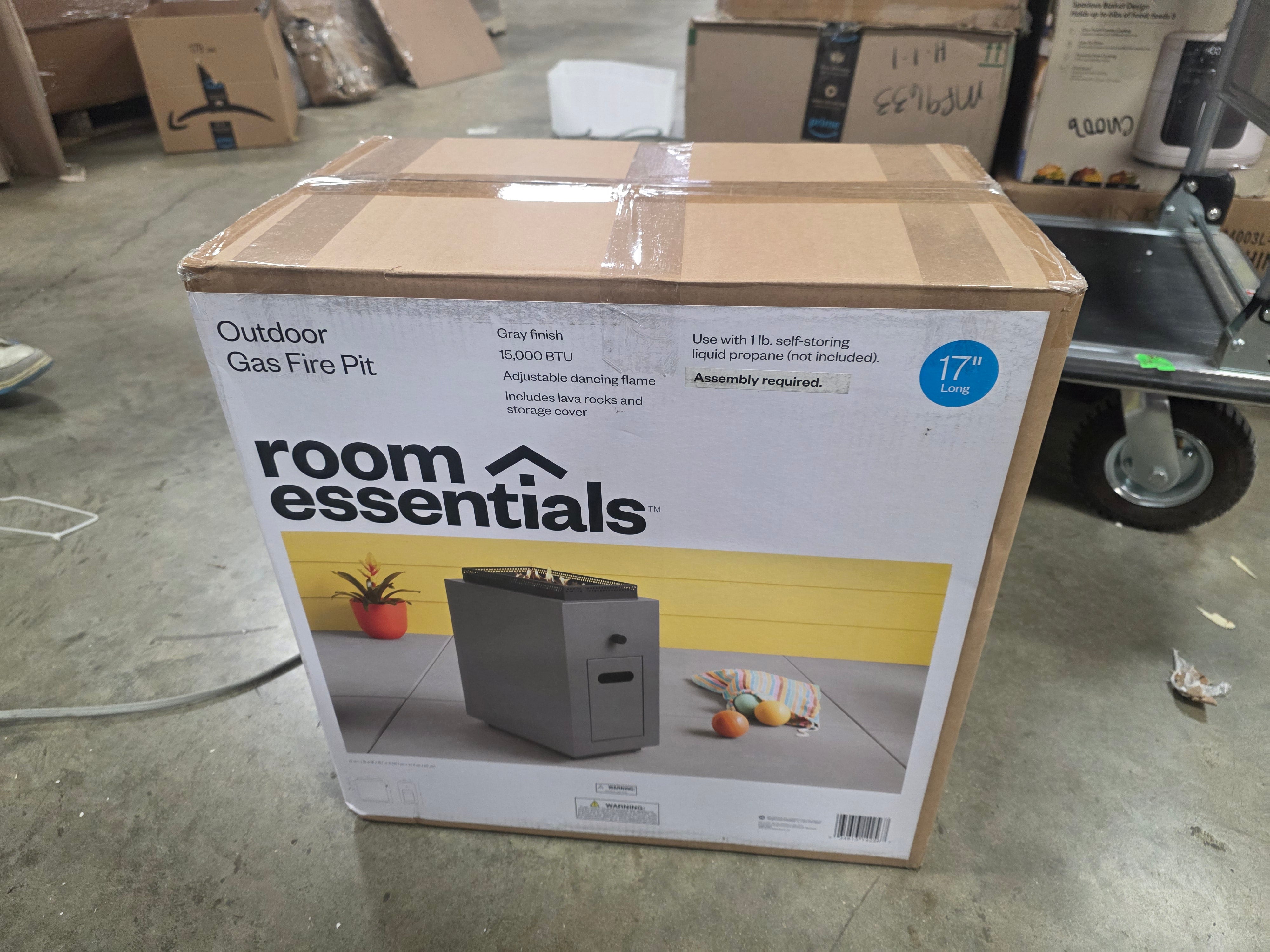 Propane/Liquid Petroleum Gas Rectangular Fire Pit