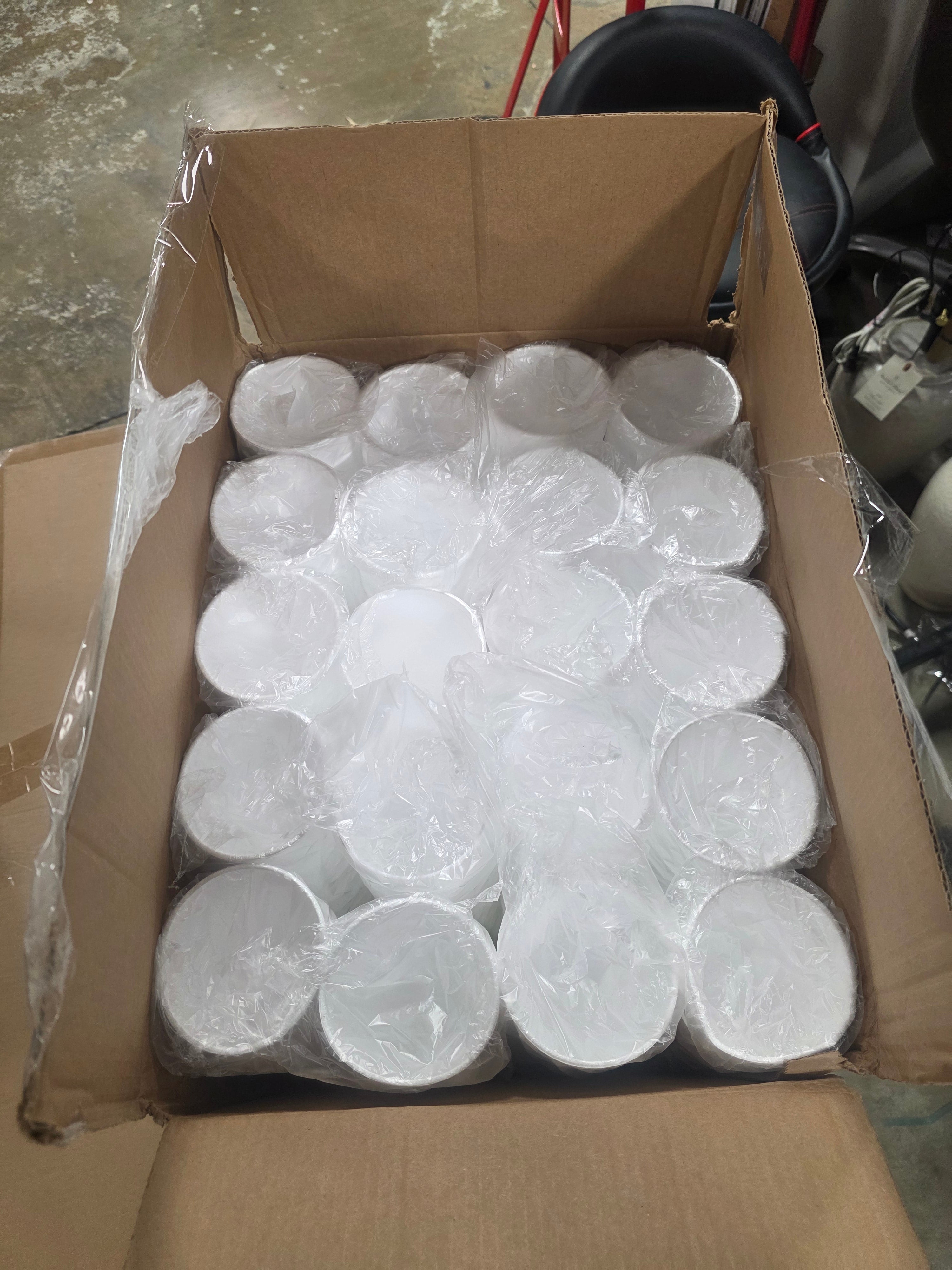 Insulated Foam Cup - Polystyrene, White