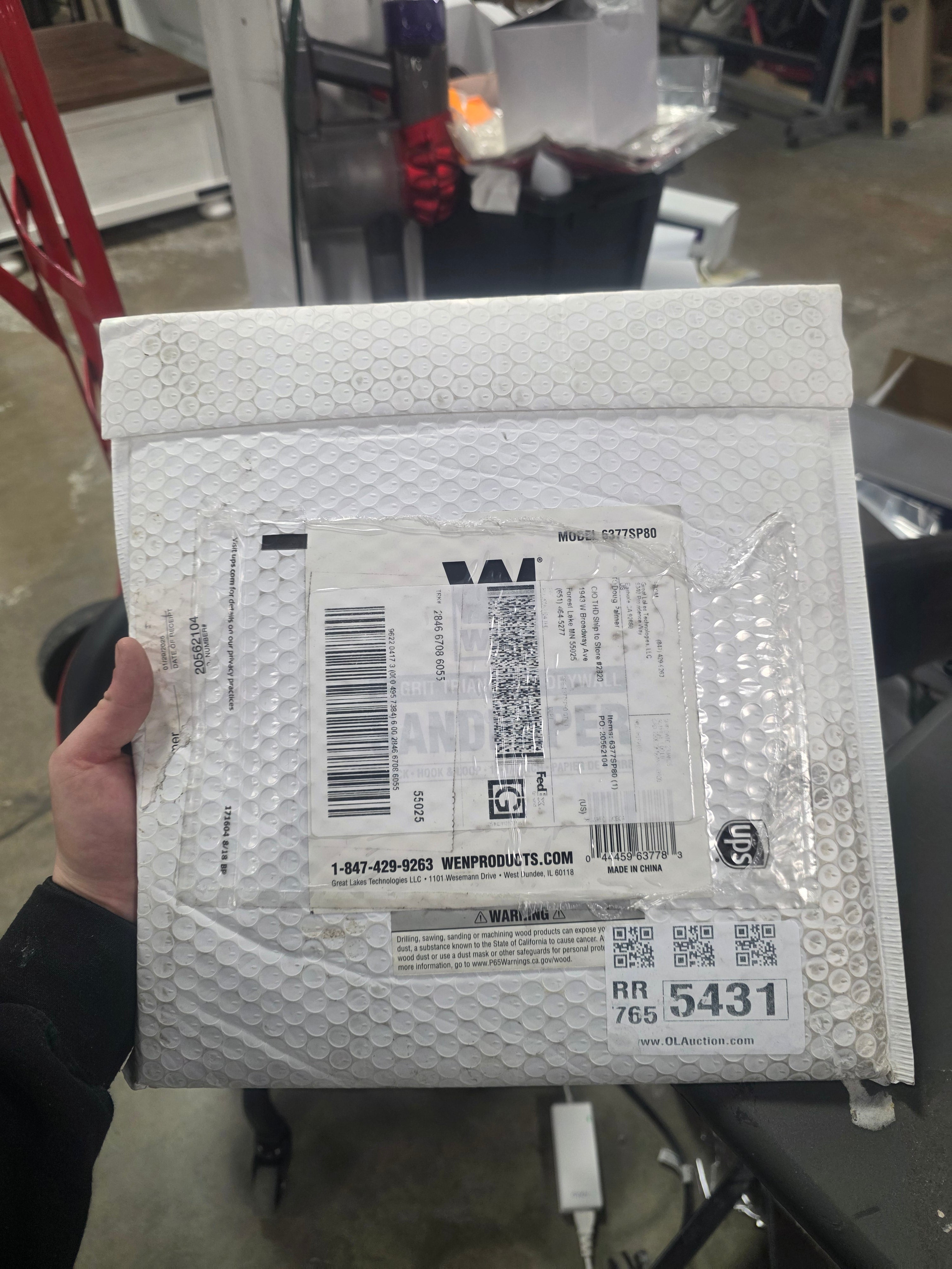 Drywall Sander Hook and Loop Triangle Sandpaper (10-Pack)