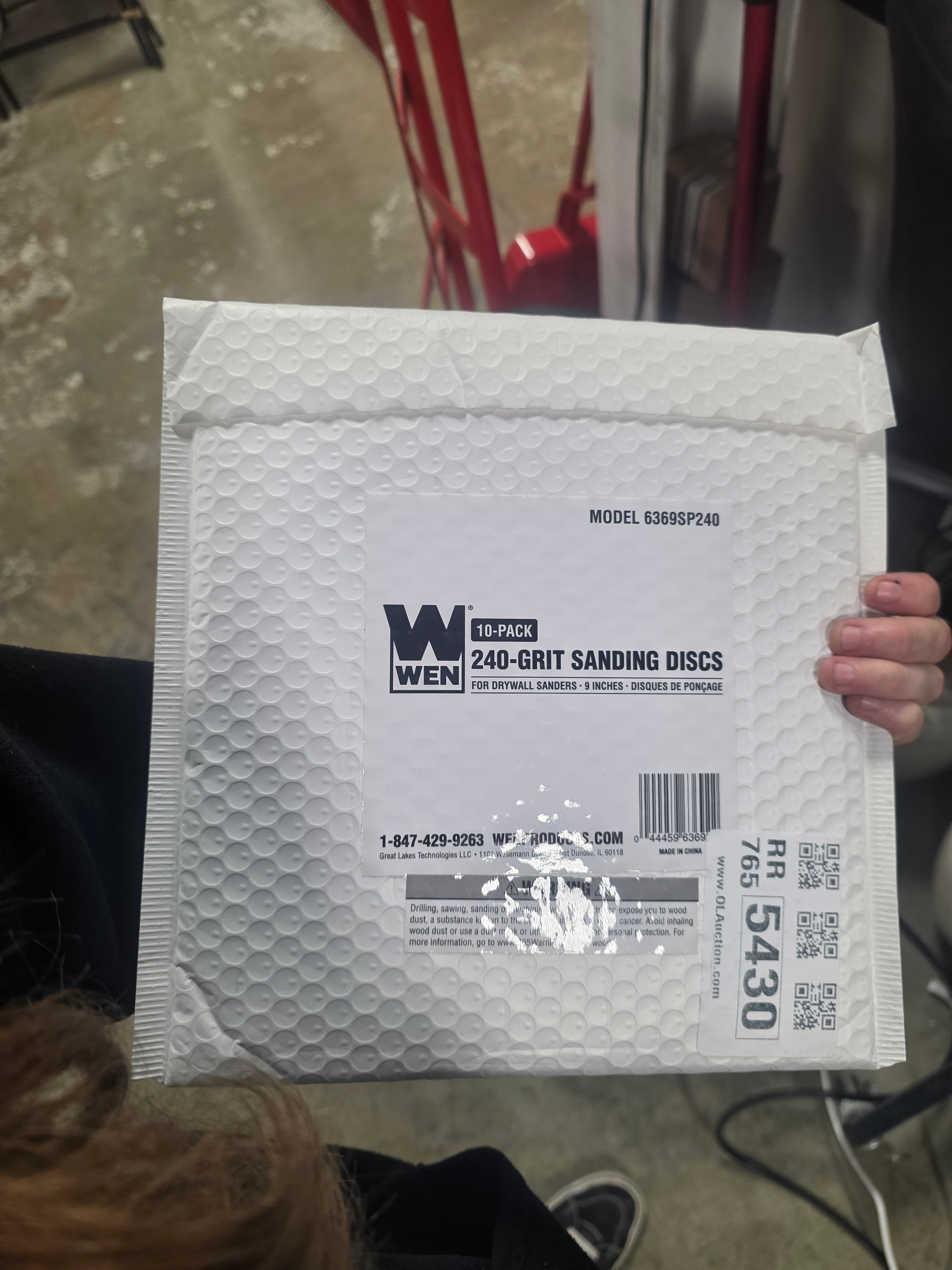 Drywall Sander Hook and Loop Sandpaper (10-Pack)