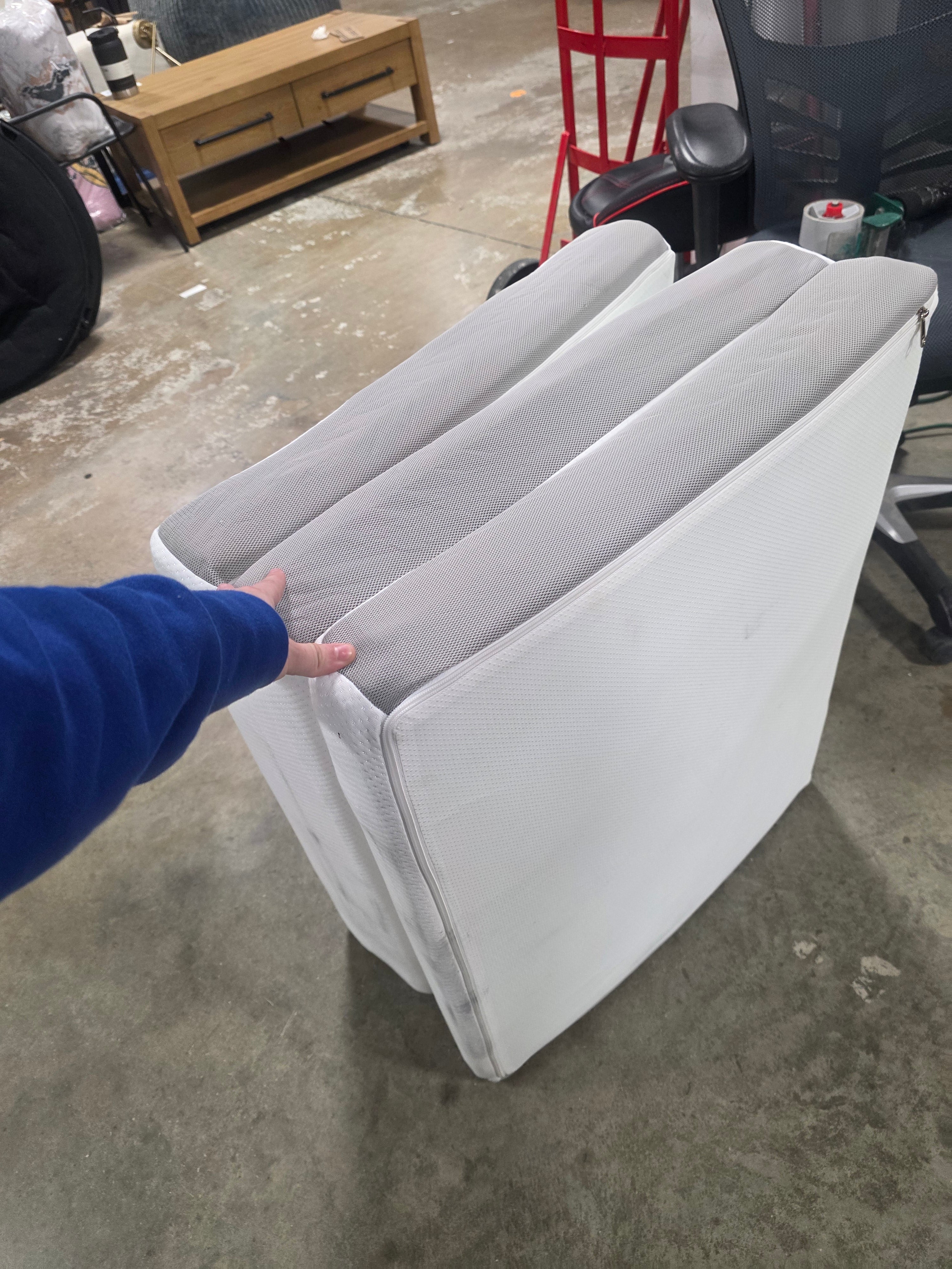 4 Inch Tri-fold Foam Mattress Single