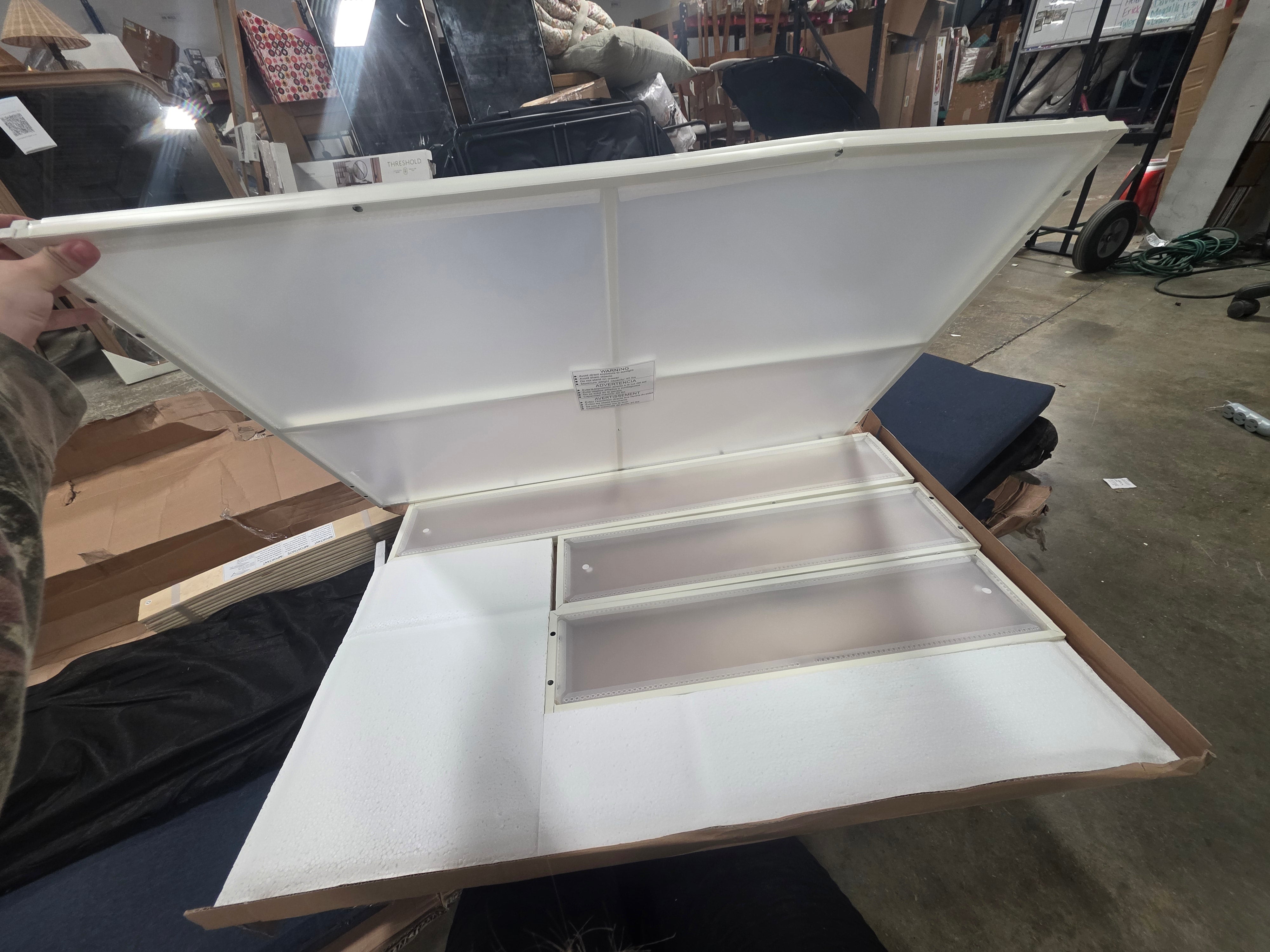 Linen Daybed with Storage - Twin