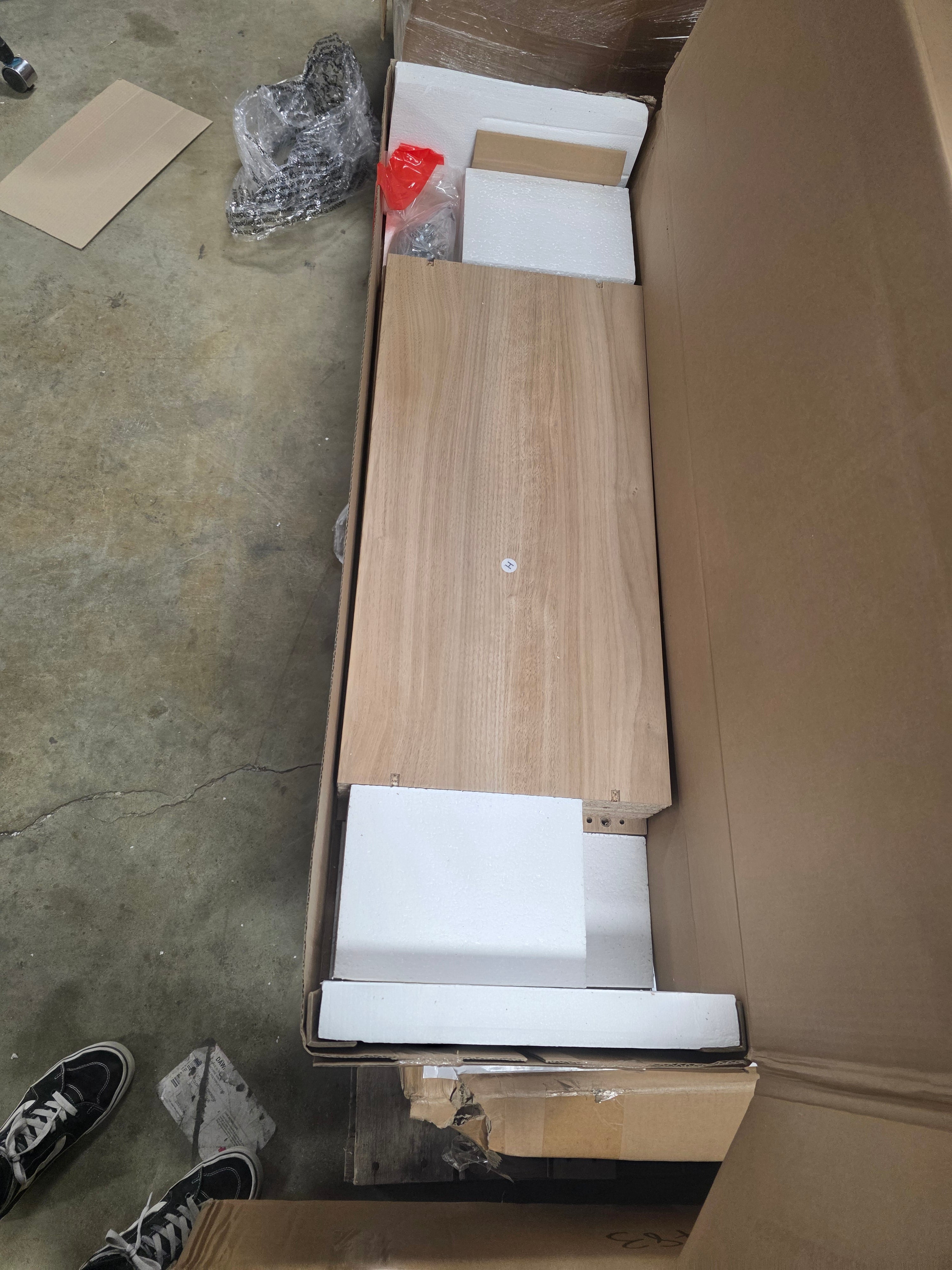 5 Shelf Bookcase Natural