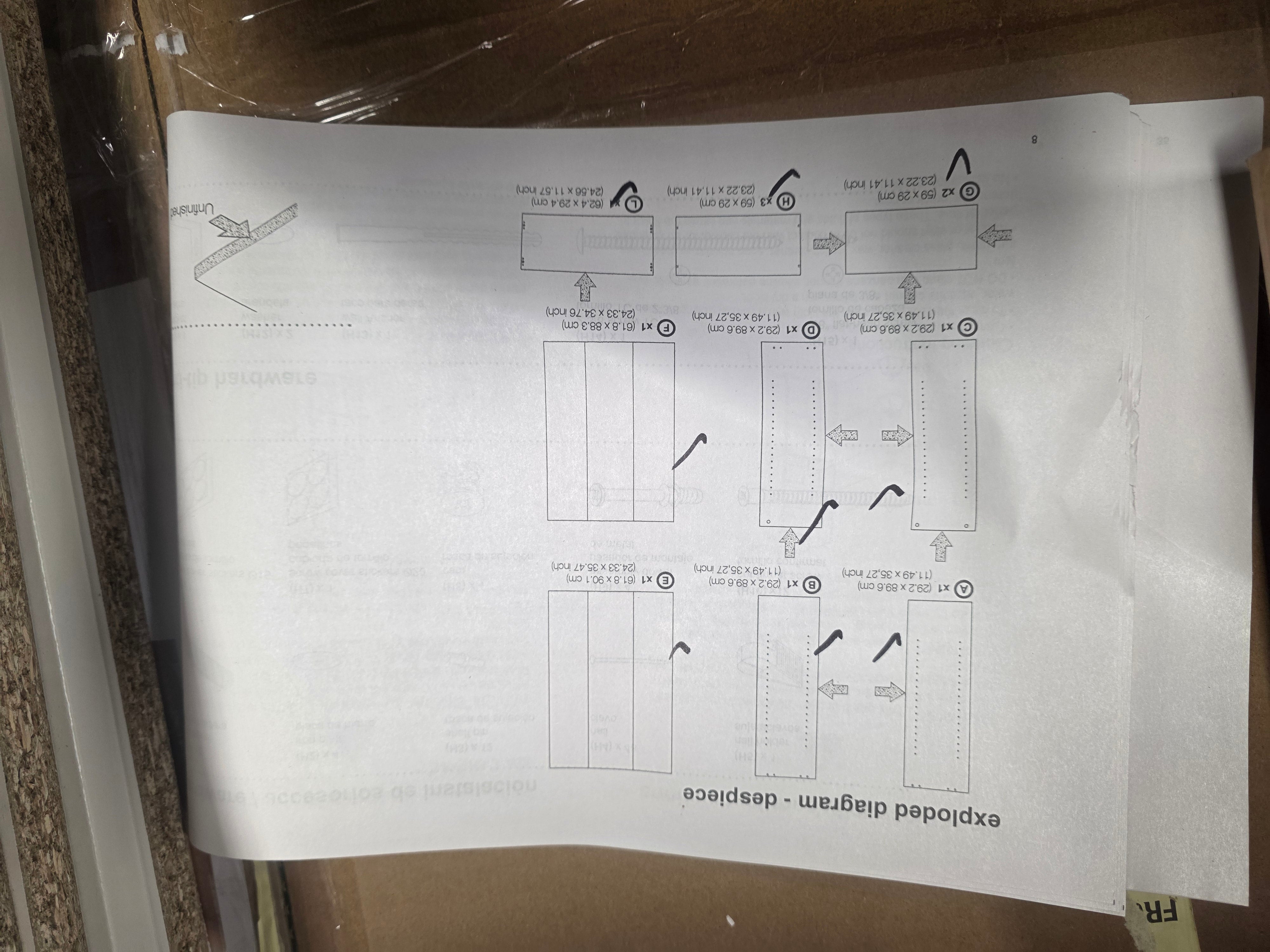 5 Shelf Bookcase Natural
