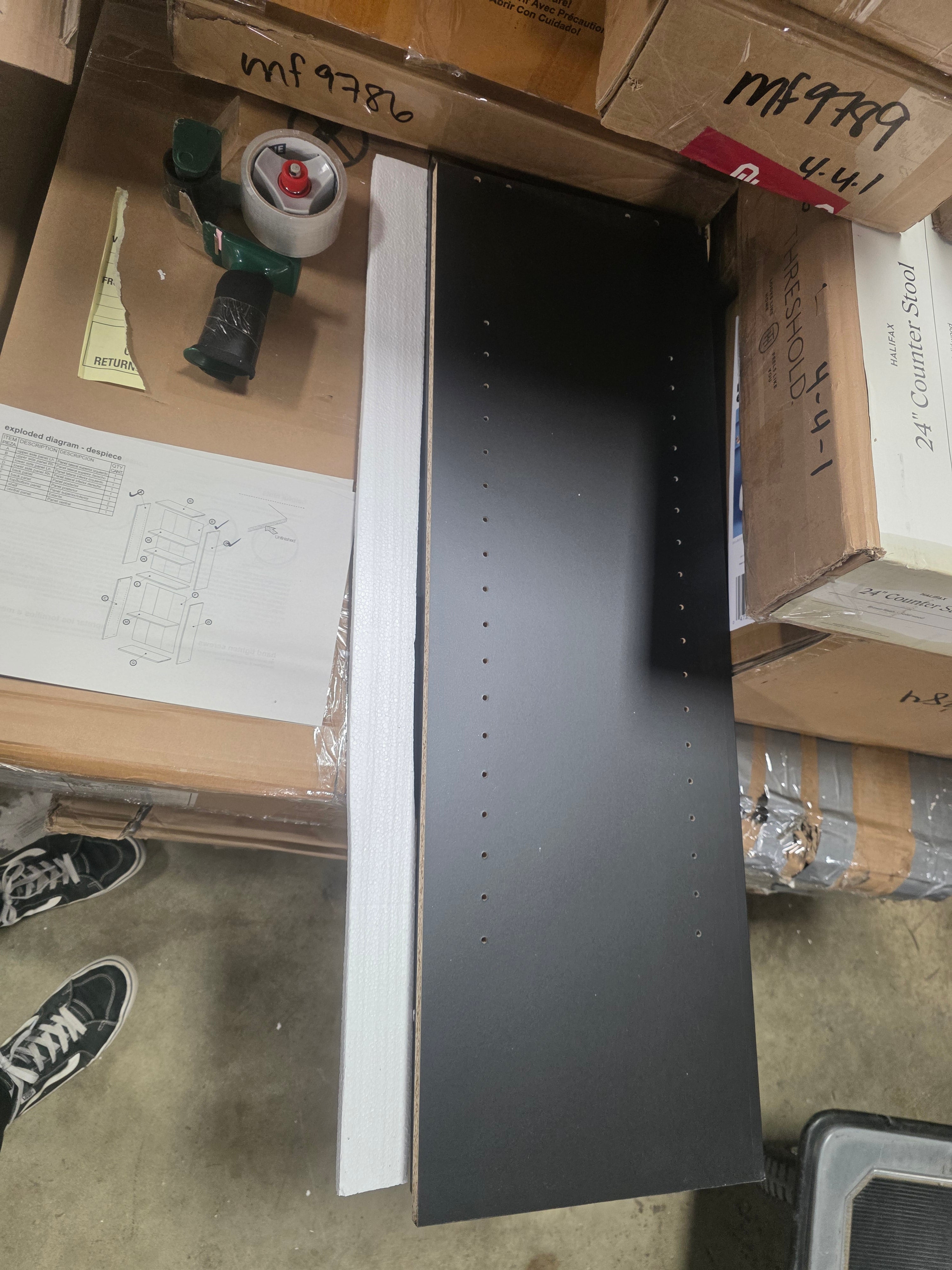 5 Shelf Bookcase Natural