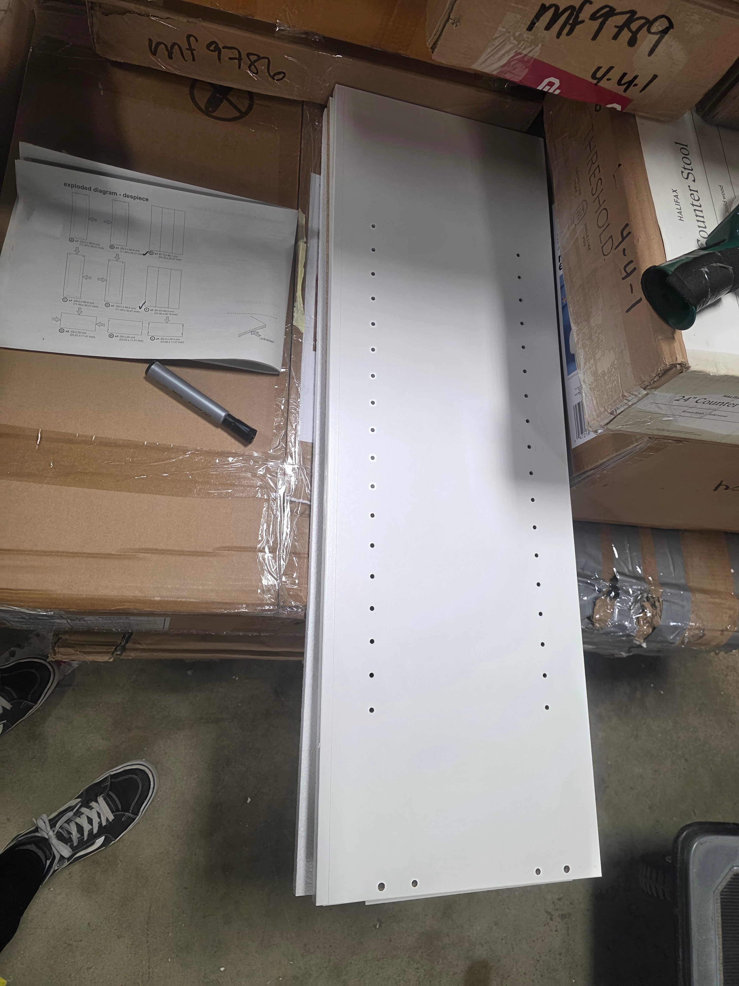 5 Shelf Bookcase Natural