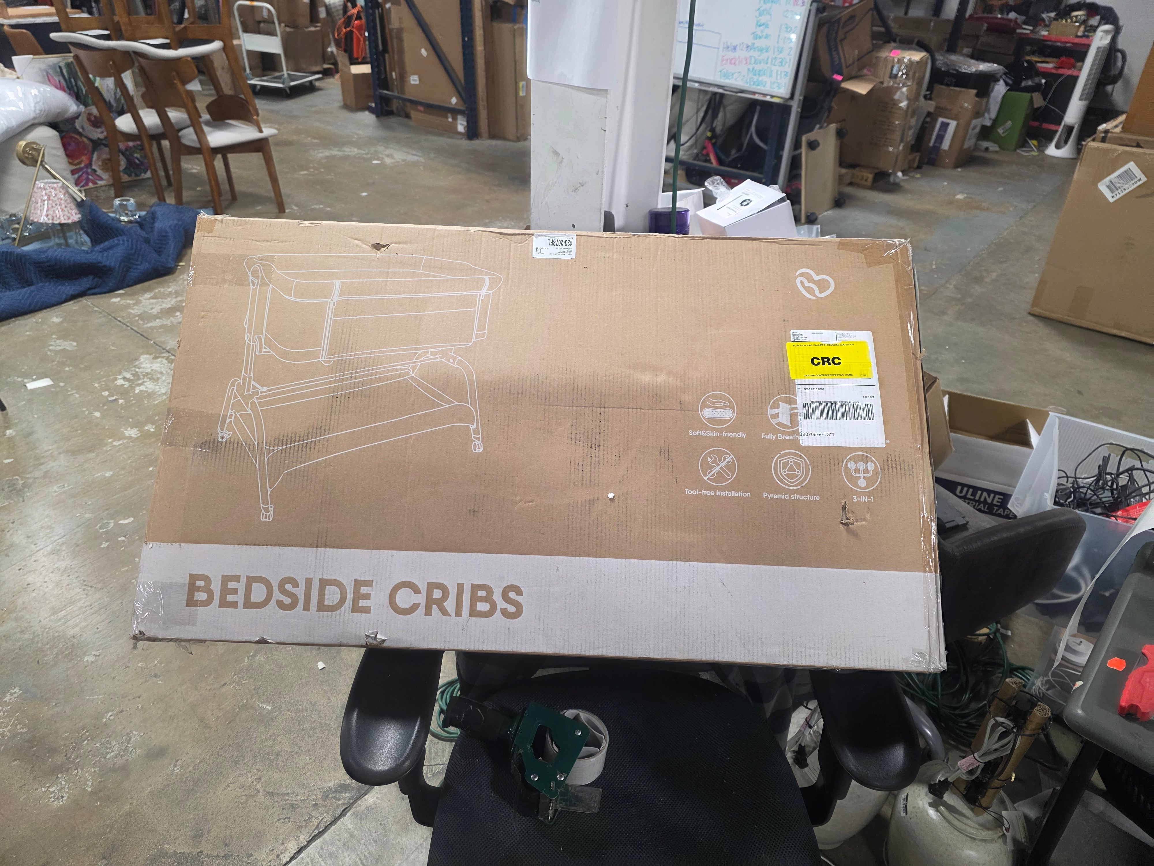 3 in 1 Bassinet Bedside Sleeper with Washable Soft Mattress and Sheet, Pink