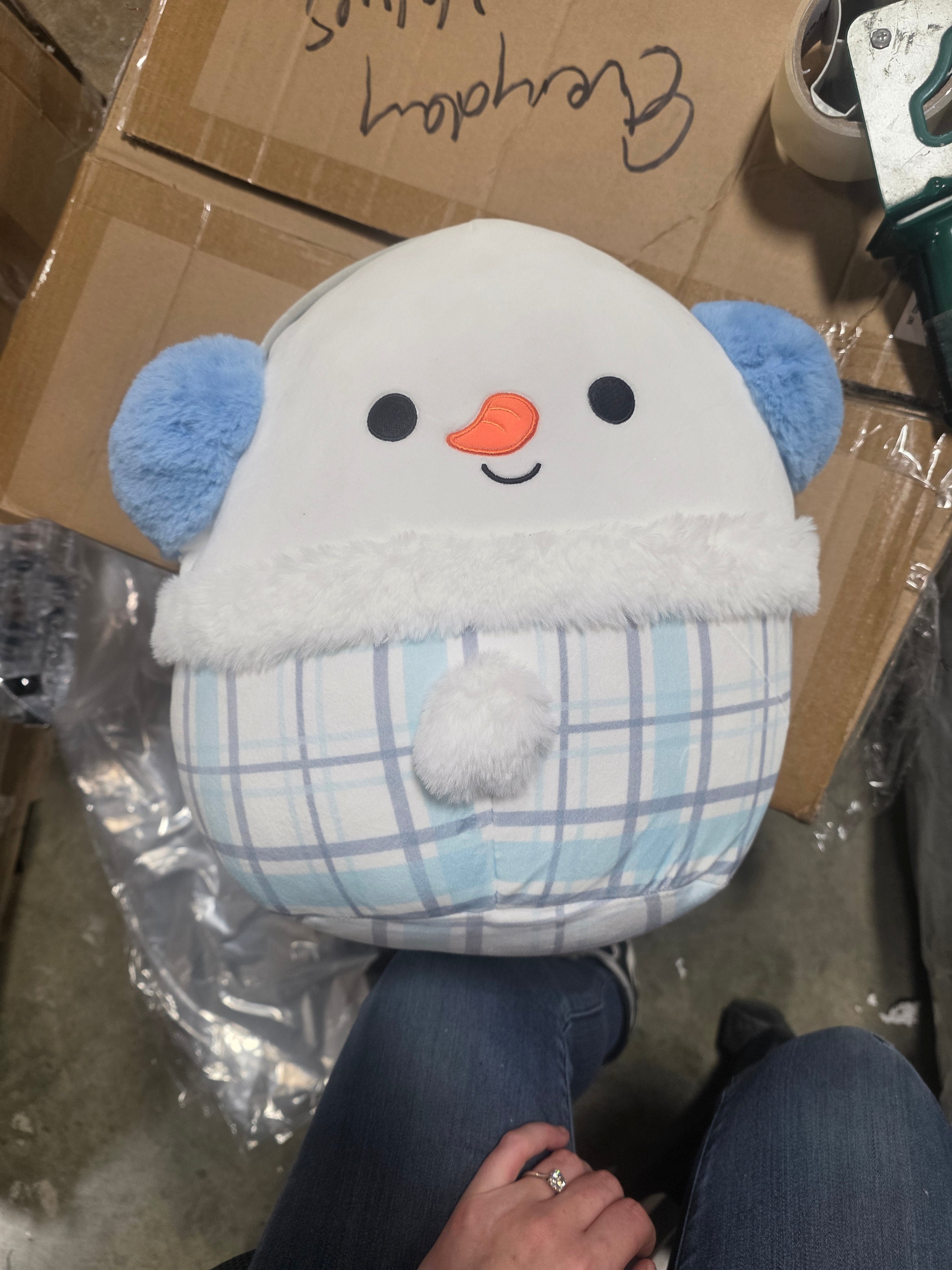 Manny 2025 Holiday Snowman final cut