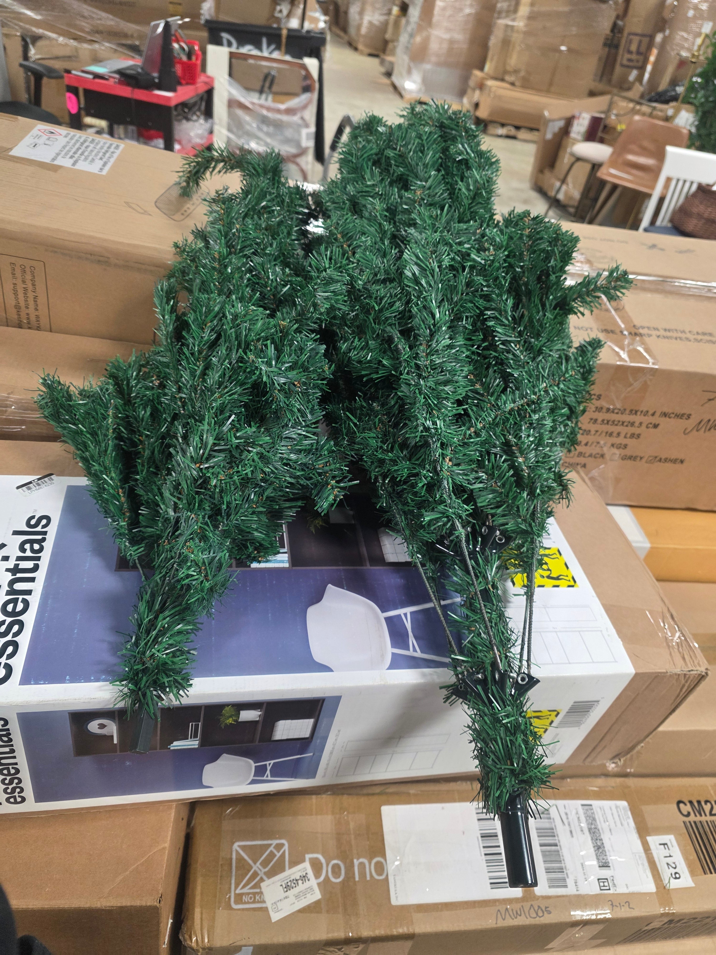 Artificial Green Christmas Tree final cut