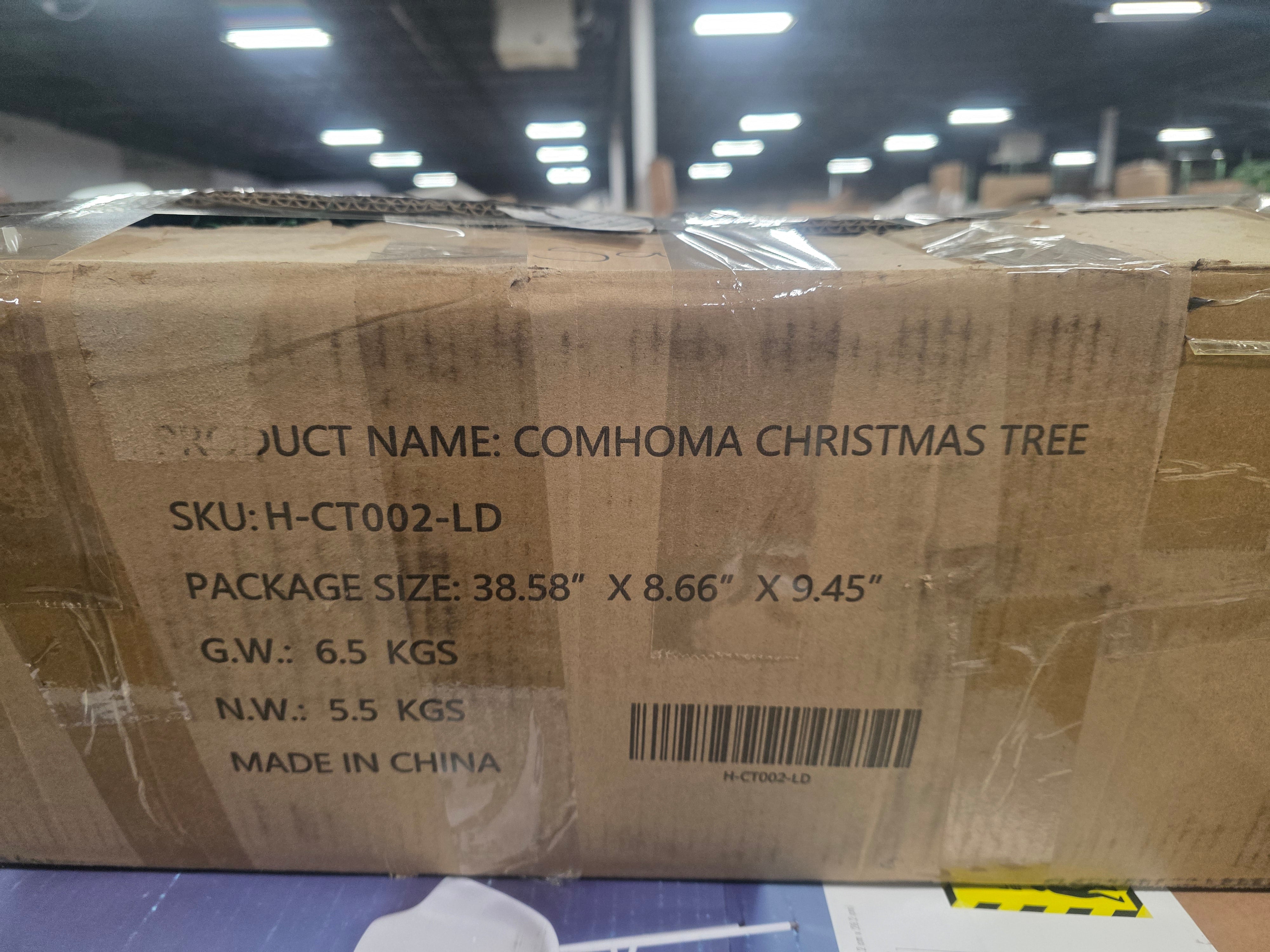 Artificial Green Christmas Tree final cut