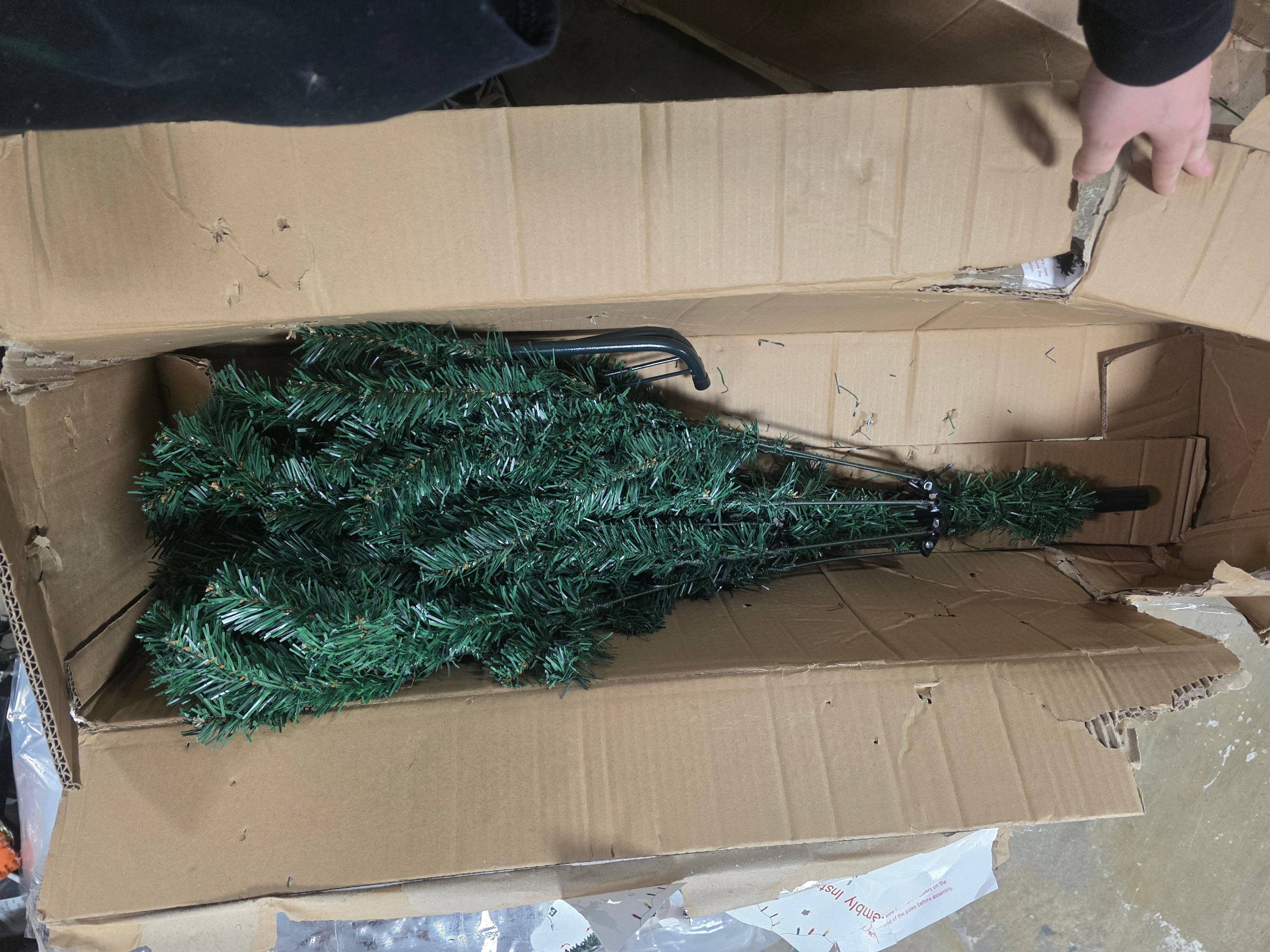 Artificial Green Christmas Tree final cut