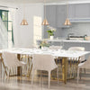 1-Light Brass Gold Cone Kitchen Island Pendant Lights