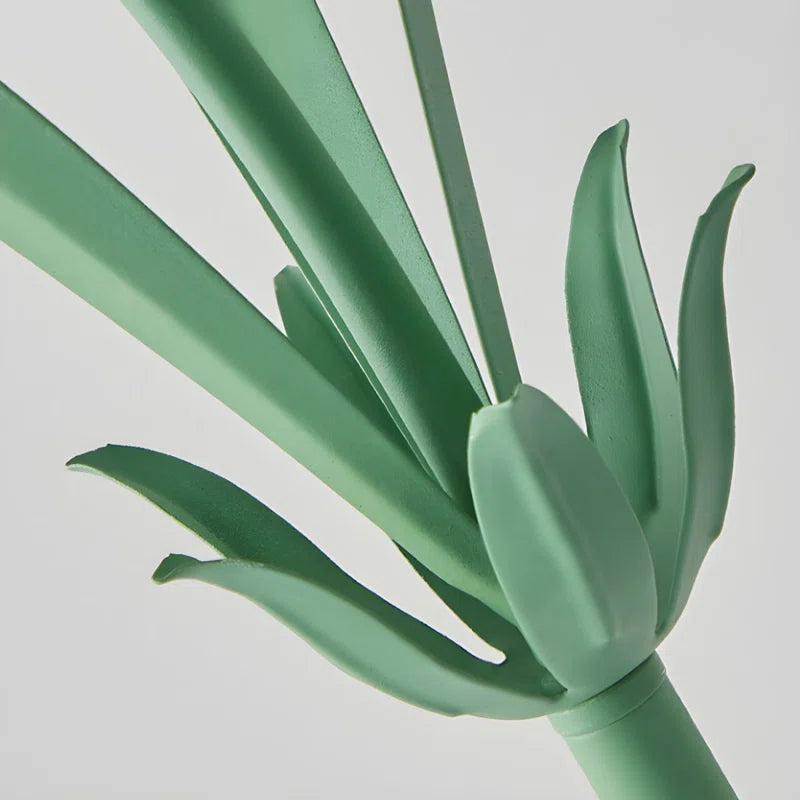 Mitzl Green Arched Floor Lamp
