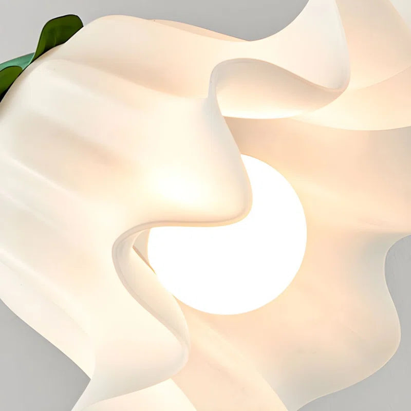 Mitzl Green Arched Floor Lamp
