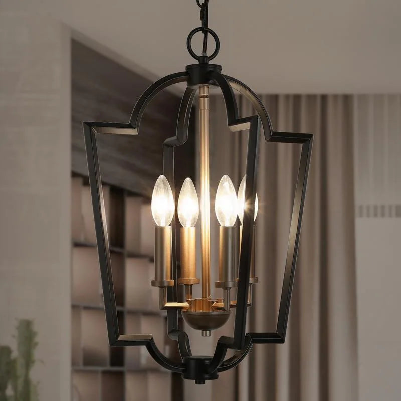 SET OF 2 Chandelier Marsie 4-light Pendant Light