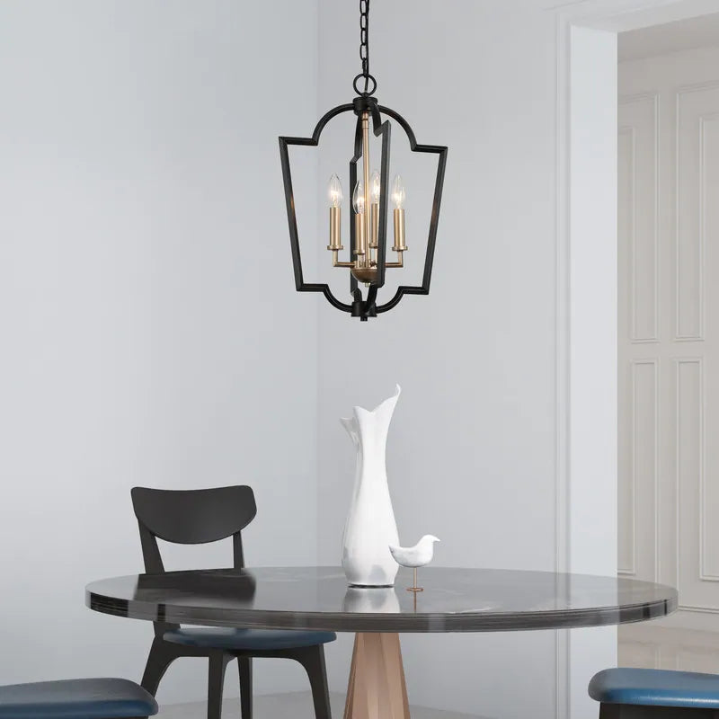SET OF 2 Chandelier Marsie 4-light Pendant Light