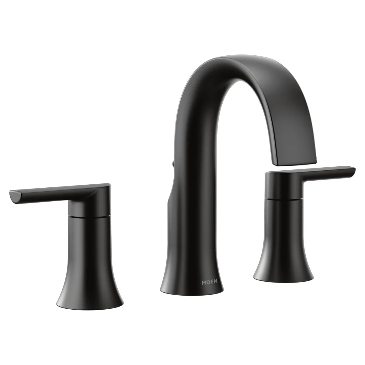 Moen Doux Two-Handle Widespread Bathroom Faucet Trim Kit, Valve Required