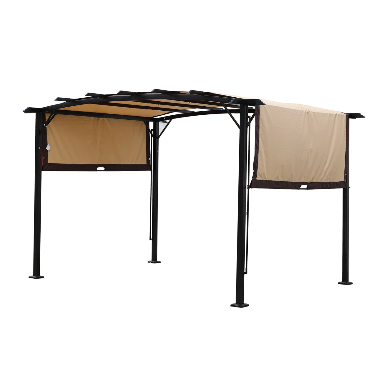 Khaki Polyester Replacement Canopy for Pergola