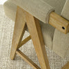 Morgan Oak Counter Stool with Arms