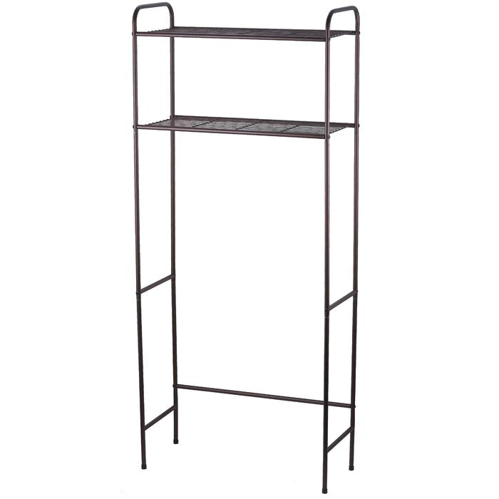 Bronze Morningside Metal Freestanding Over-the-Toilet Storage