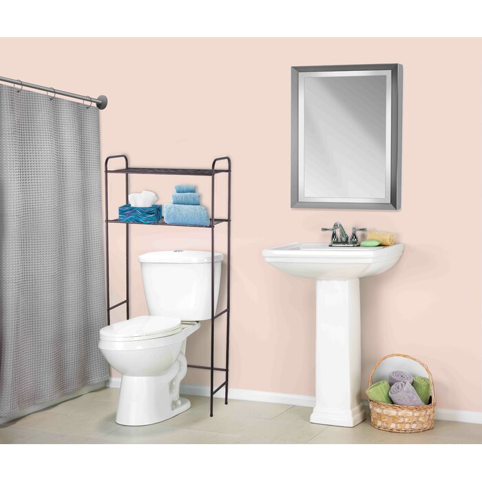 Bronze Morningside Metal Freestanding Over-the-Toilet Storage