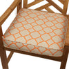 Moroccan Orange Indoor/ Outdoor 20-inch Chair Cushion with Sunbrella Fabric