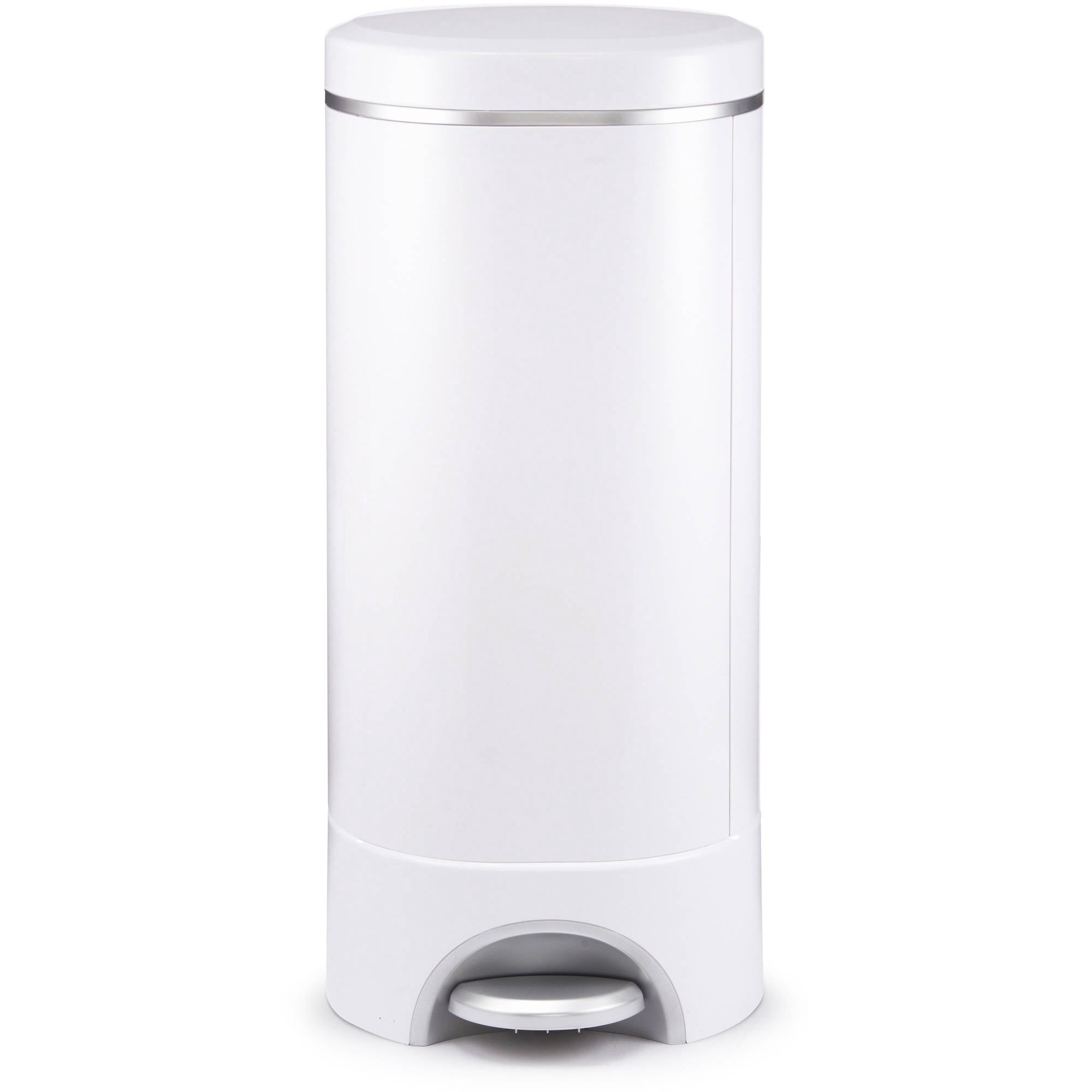 Baby Diaper Pail, White
