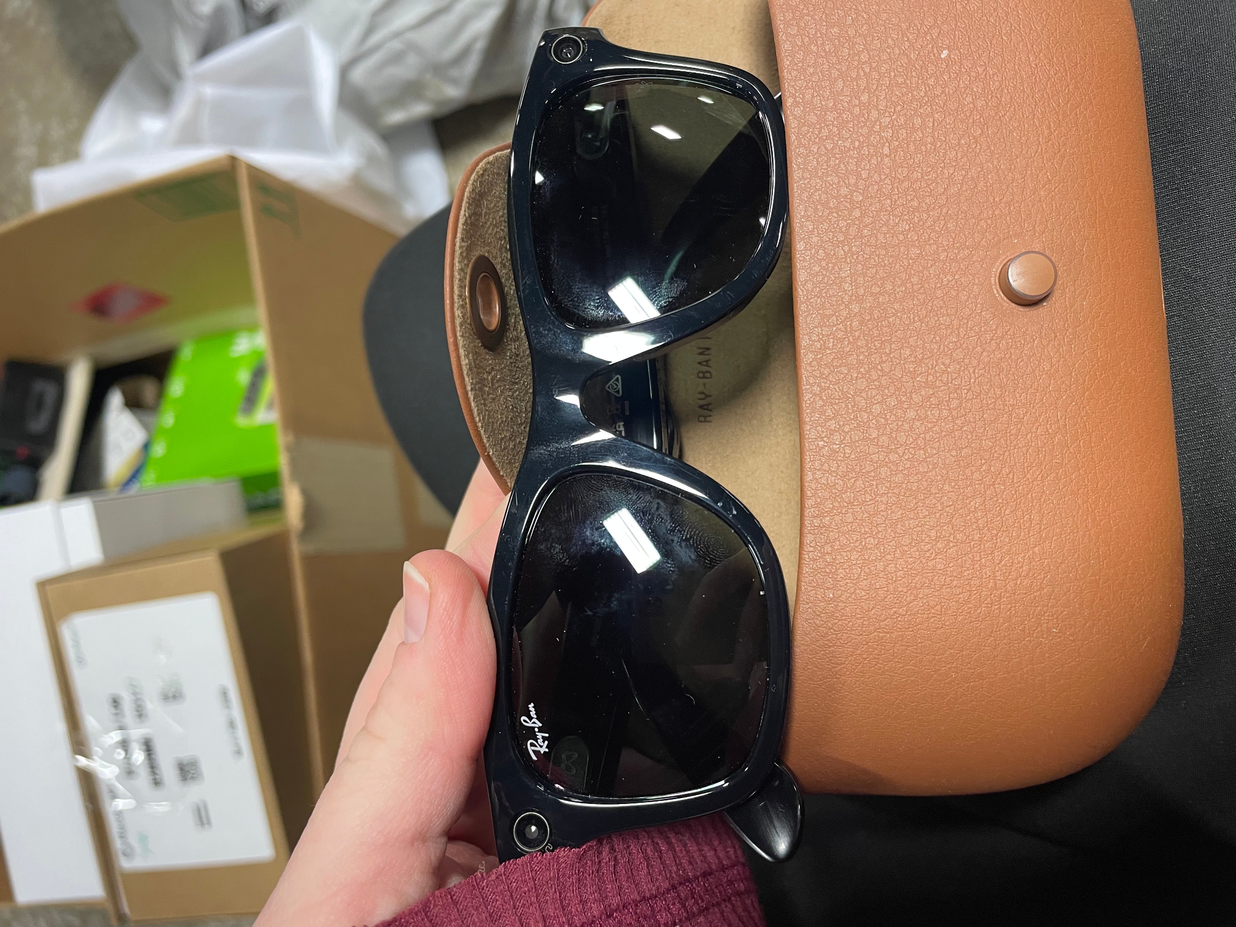 Meta Rayban Wayfarer - Gen 1 Glasses – Salvage & Co Indy